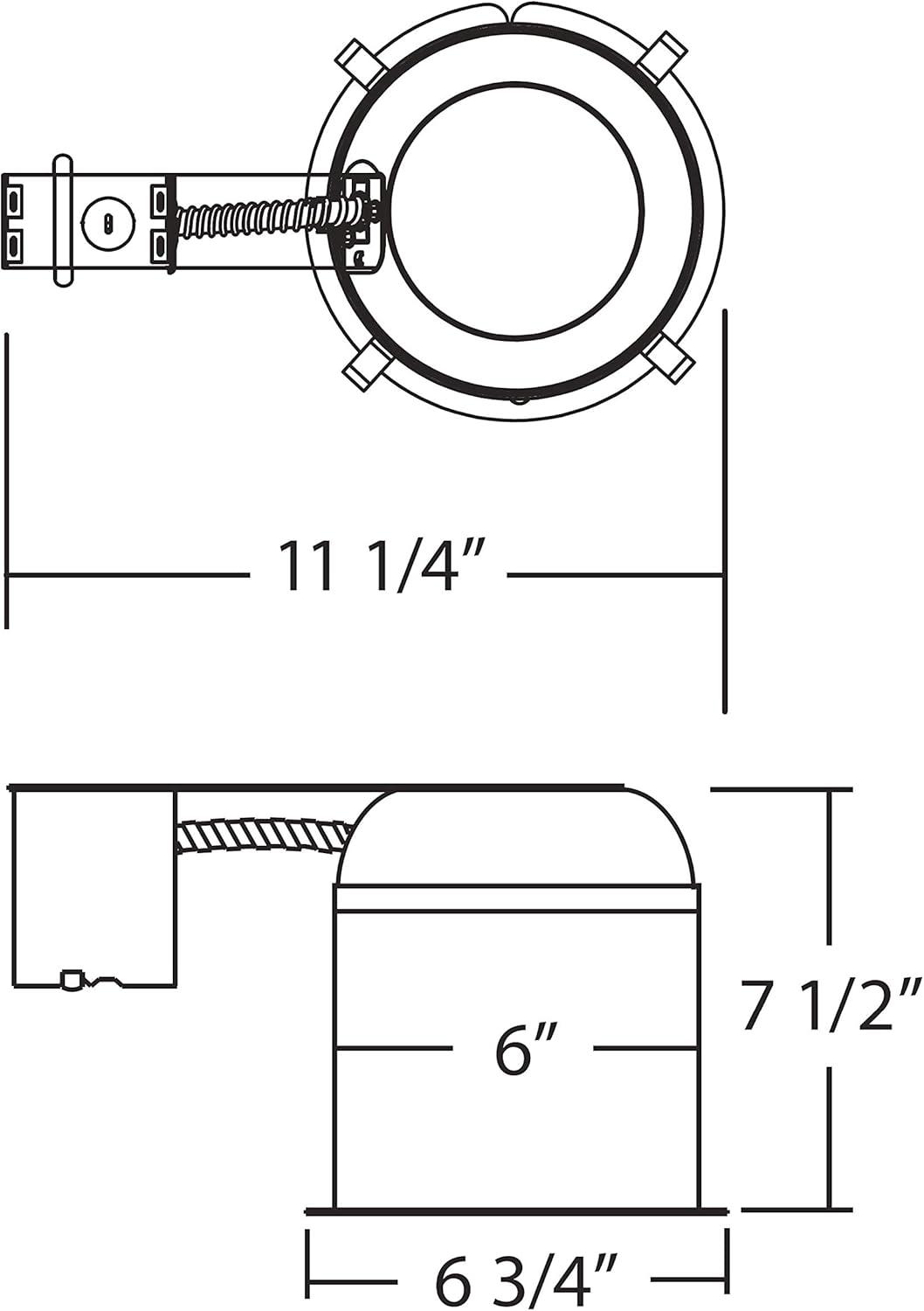 6'' Remodel Recessed Lighting Housing