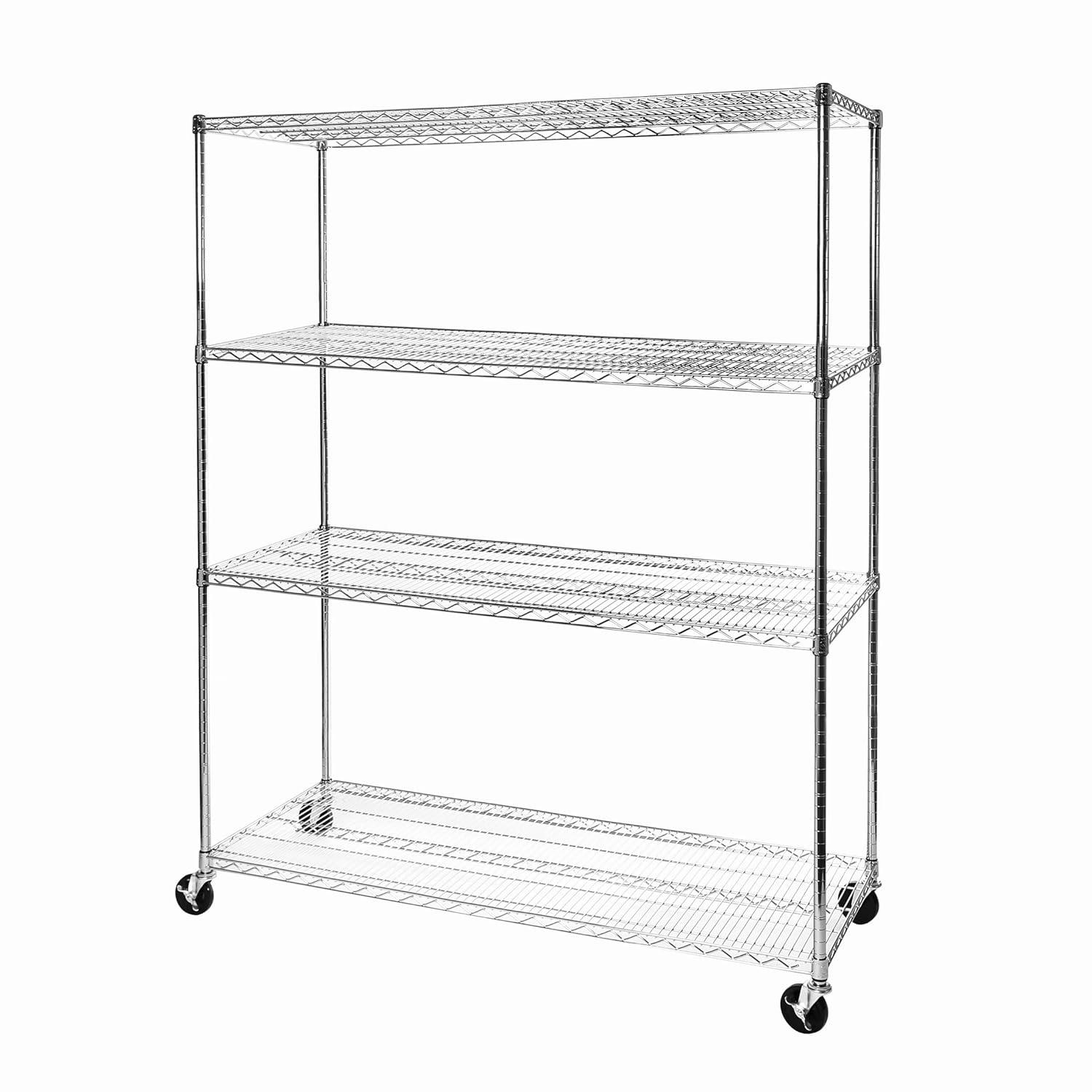 Wire Rolling Storage Cart