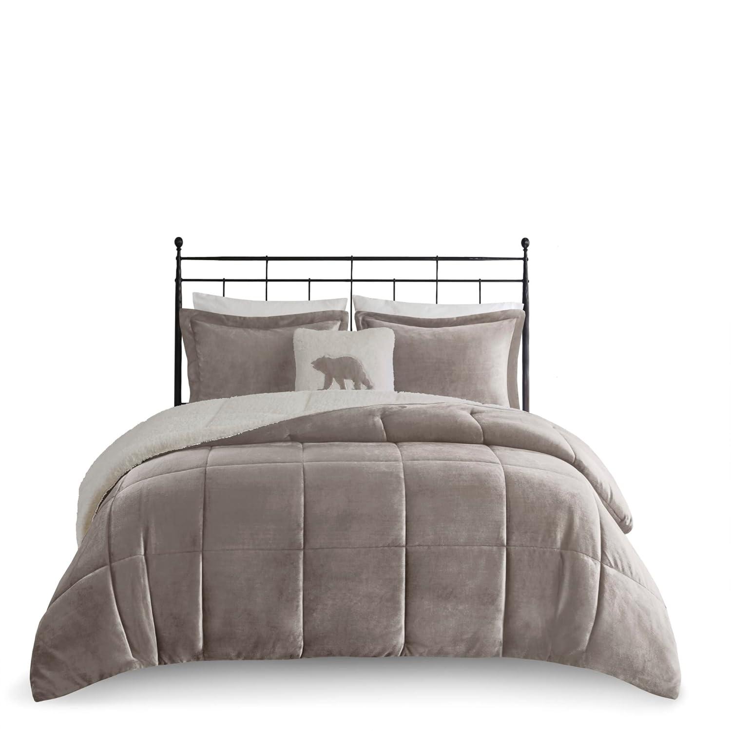 Woolrich Woolrich Alton Plush to Sherpa Down Alternative Comforter Set