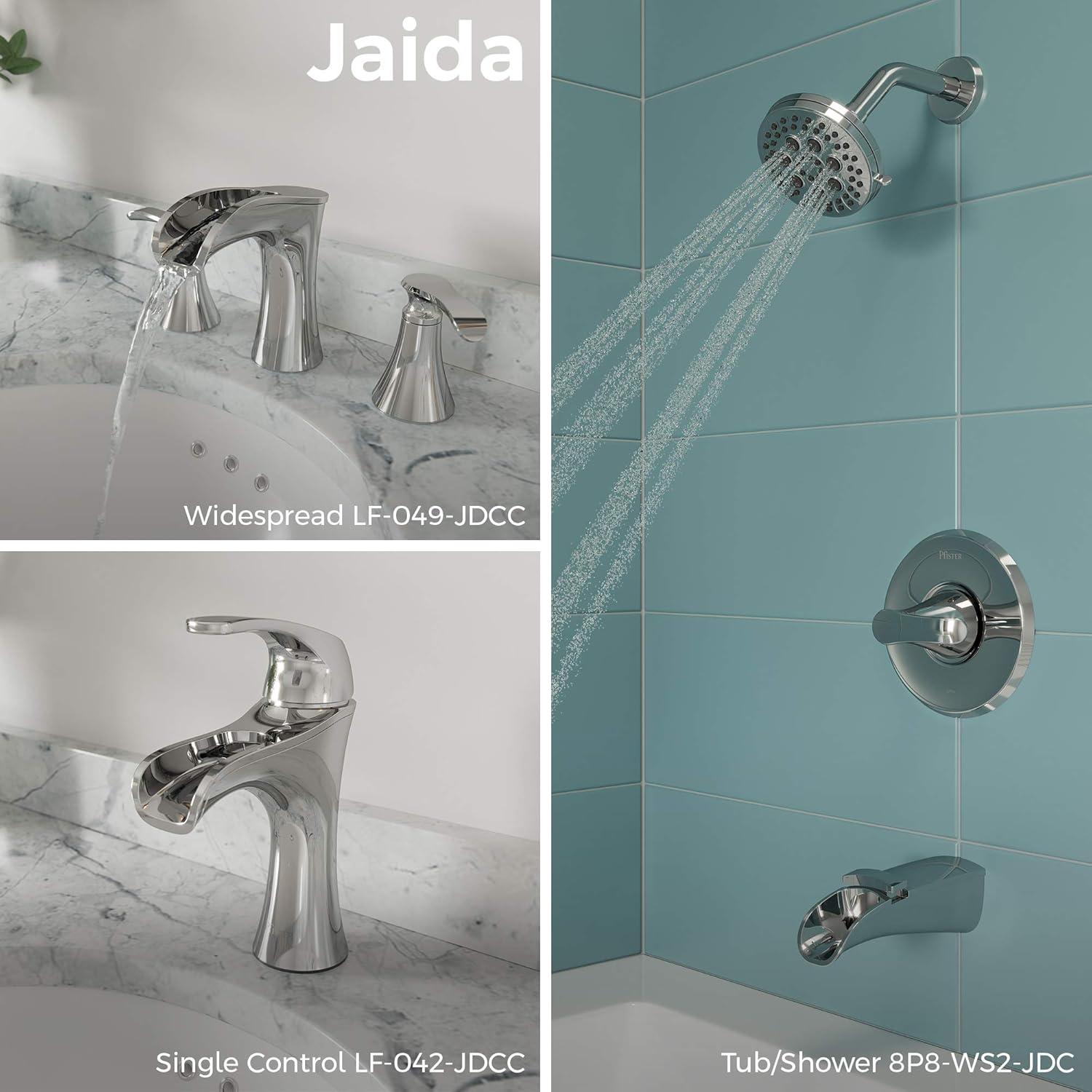 Jaida Centerset Single hole Bathroom Faucet with Drain Assembly