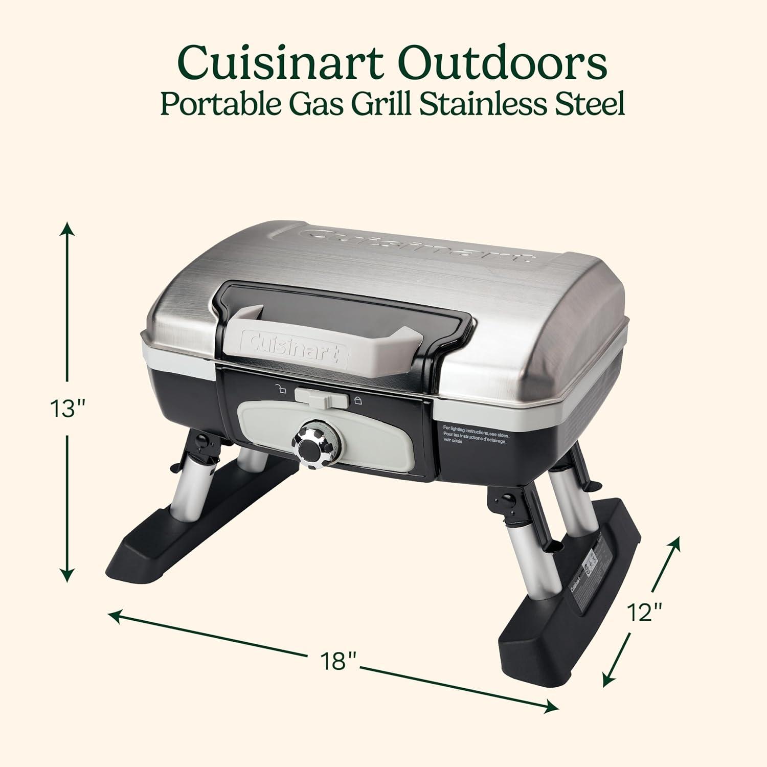 Cuisinart 1-Burner Propane Gas Grill