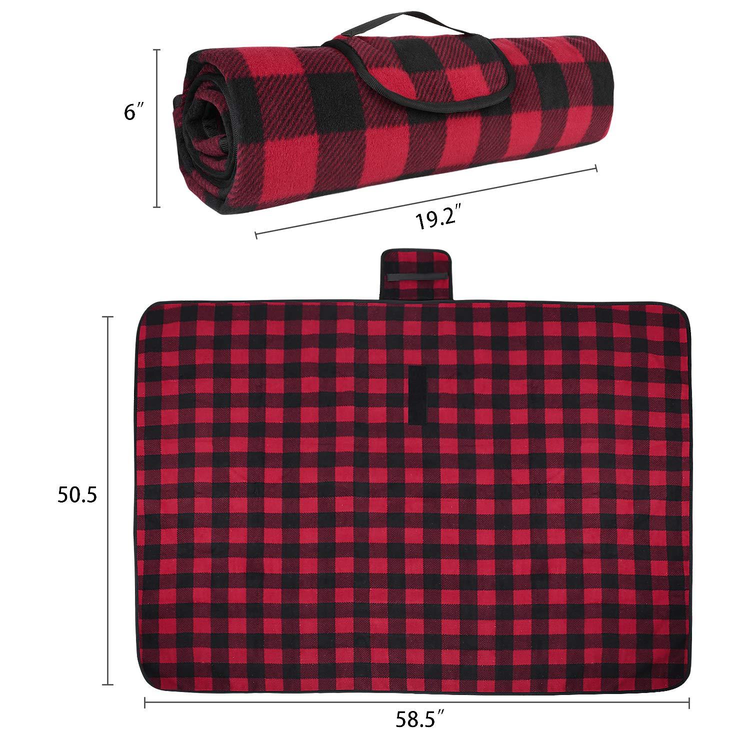 Tirrinia Tirrinia Outdoor Waterproof Blanket for Camping, Picnic
