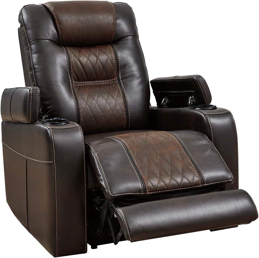 Signature Design by Ashley Composer Power Recliner in Brown