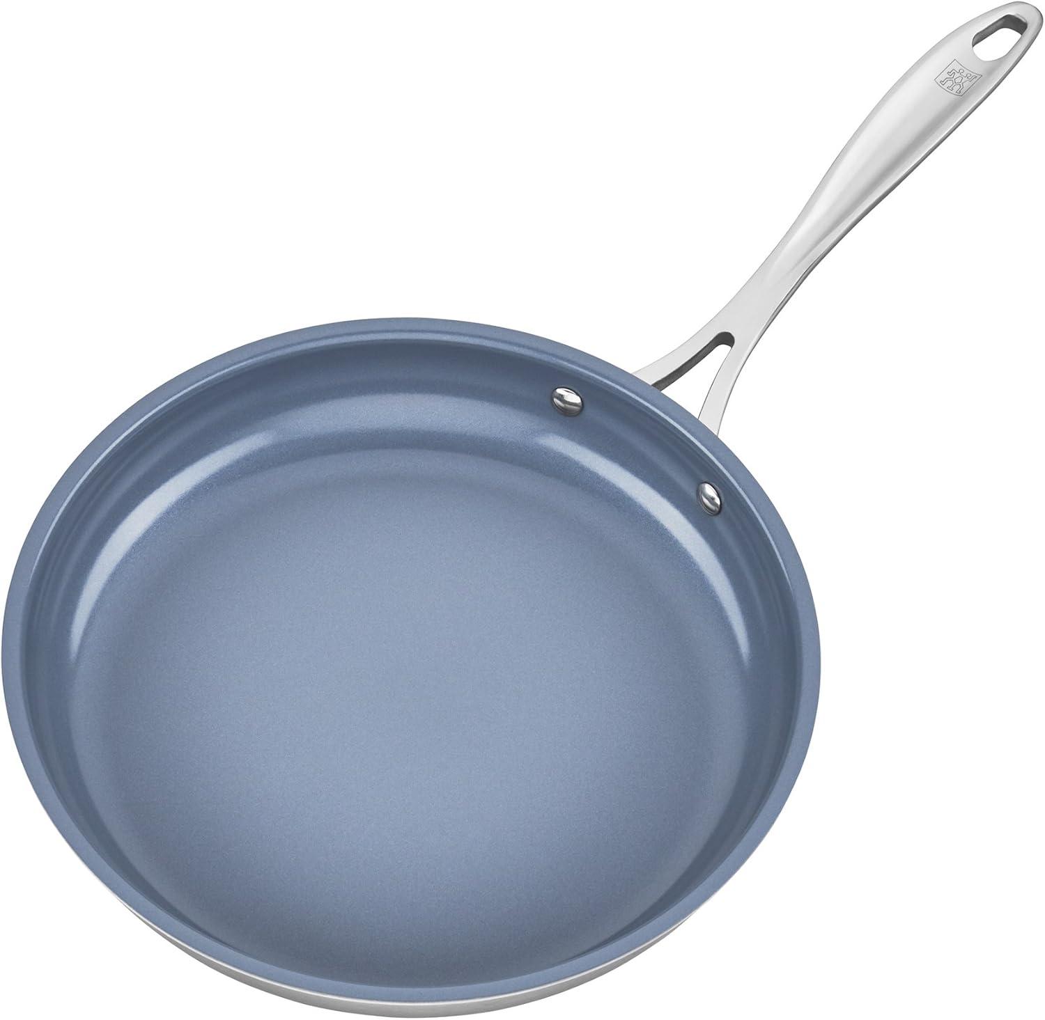 ZWILLING Spirit 3-ply Stainless Steel Ceramic Nonstick Fry Pan