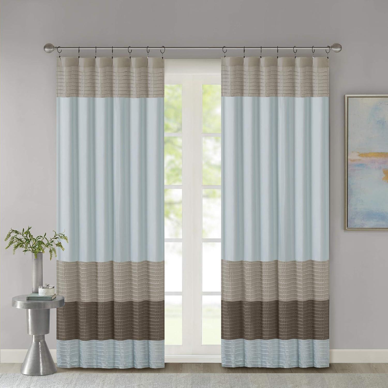 Amherst Polyoni Pintuck Curtain Panel