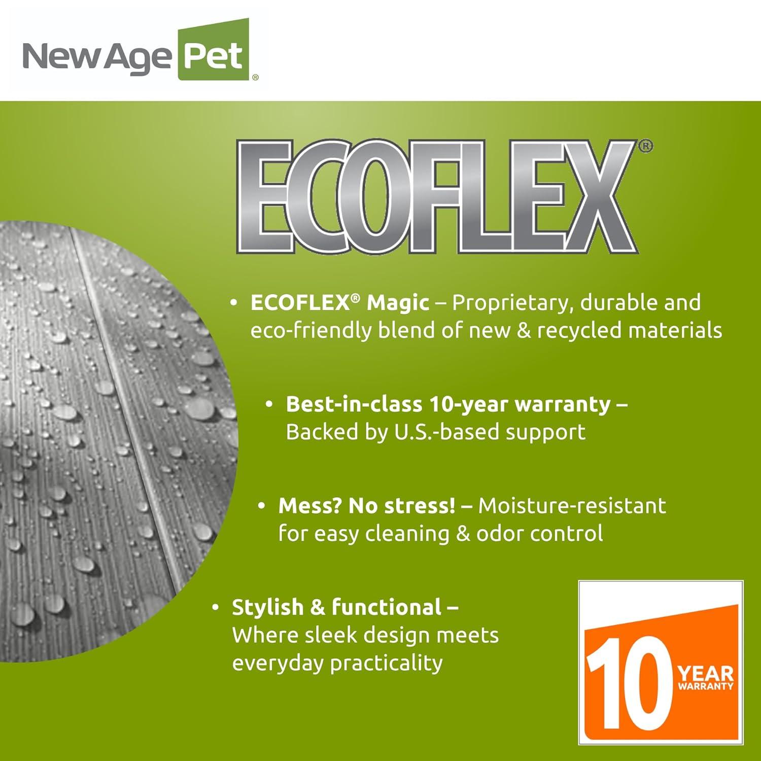 New Age Pet® ECOFLEX® Versa Stand Storage Cabinet for Pets, 36 in. Composite, Non-Toxic, Easy Assembly, Ideal for Extra Bedding, Food, Toys, Accessories Storage