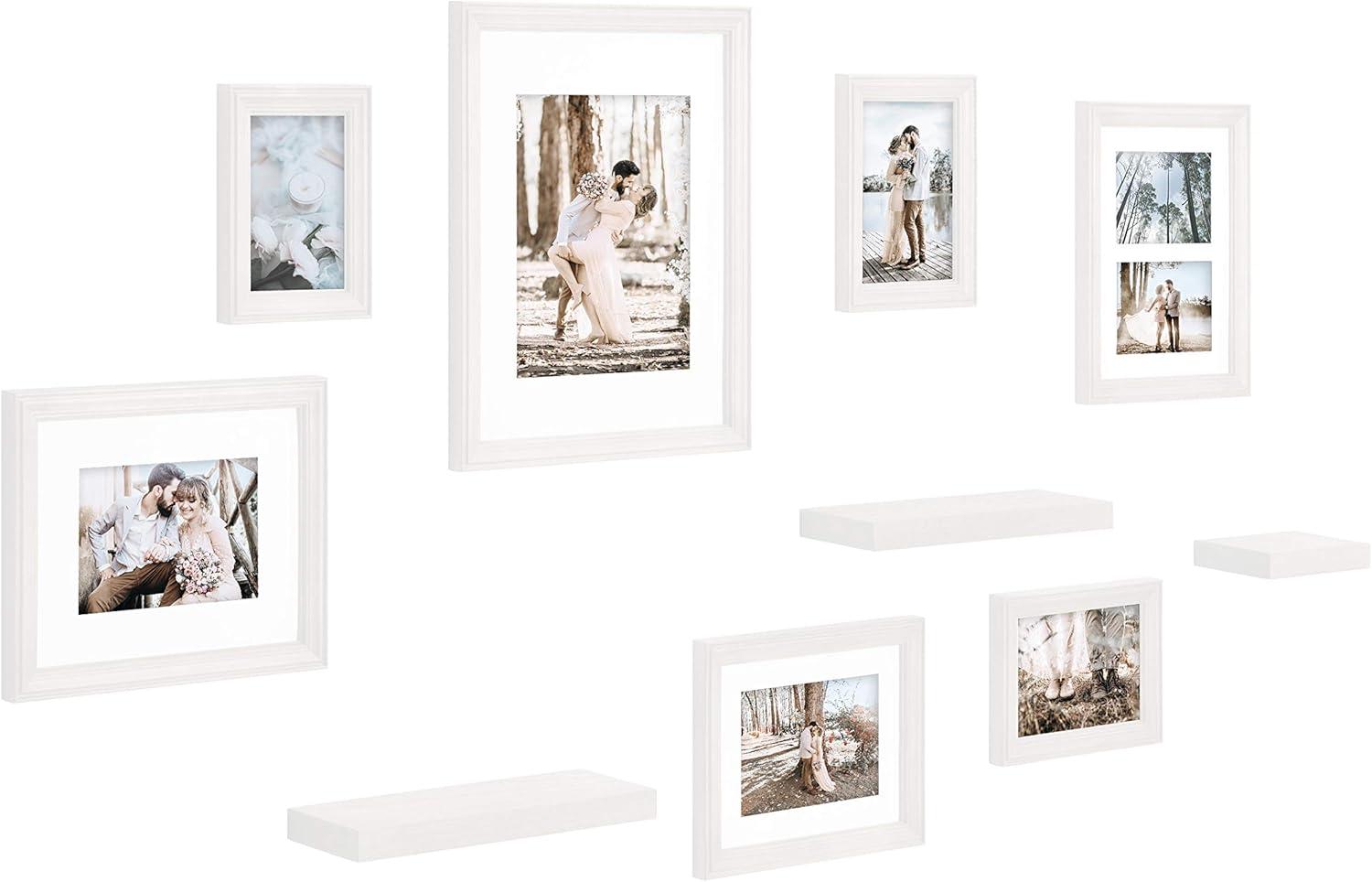 10pc Bordeaux Frame Box Set - Kate & Laurel All Things Decor