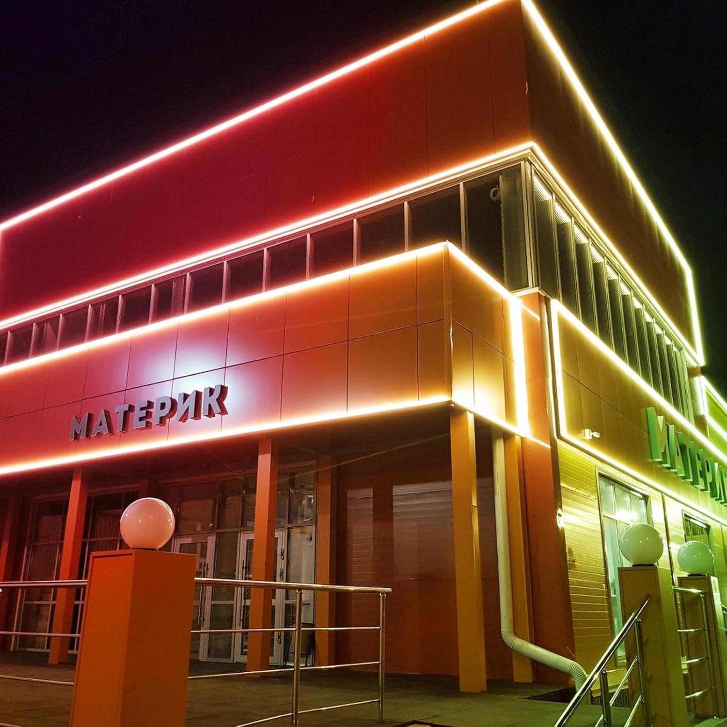 KFFKFF LED Storefront Lights 80PCS 41 ft LED Module Lights 3-LED 5050 SMD RGB