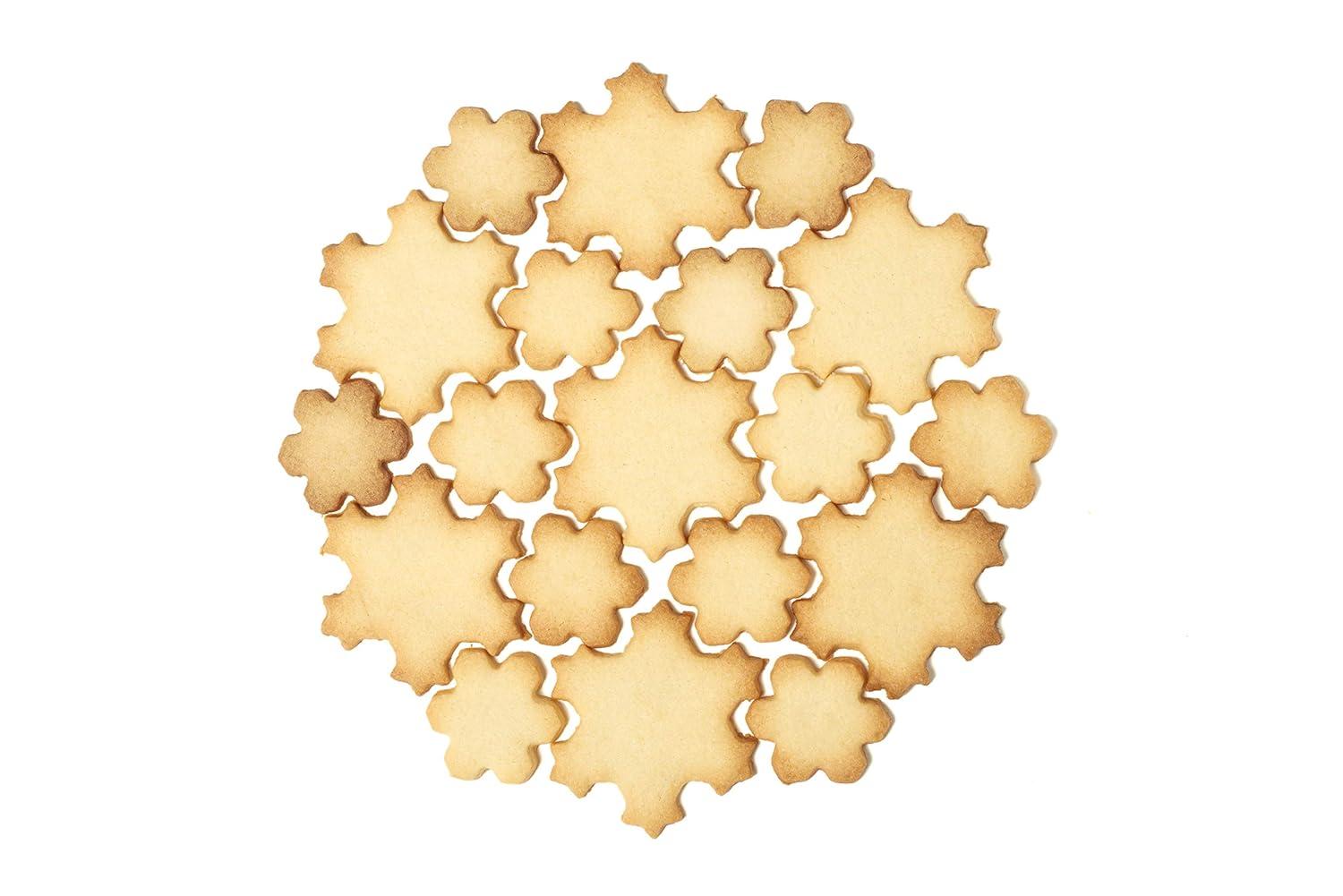 Kids Cookie Puzzle Cutter Set of 3 - Easy, Fun and Efficient Baking Tool - Shape Multiple Cookies with a Single Press - Healthy Cooking for Kids -