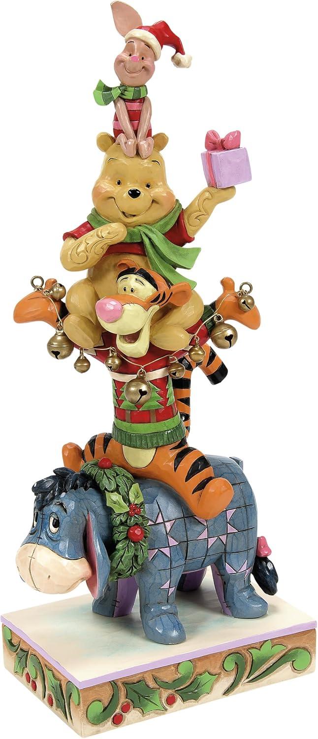Jim Shore Jim Shore Disney Traditions Pooh & Friends Stacked Figurine 9.75in