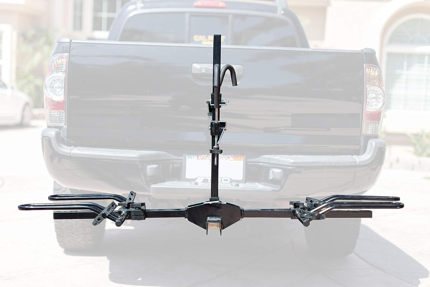 MaxxHaul 50027 Hitch Mount Platform Style 2-Bike Rack