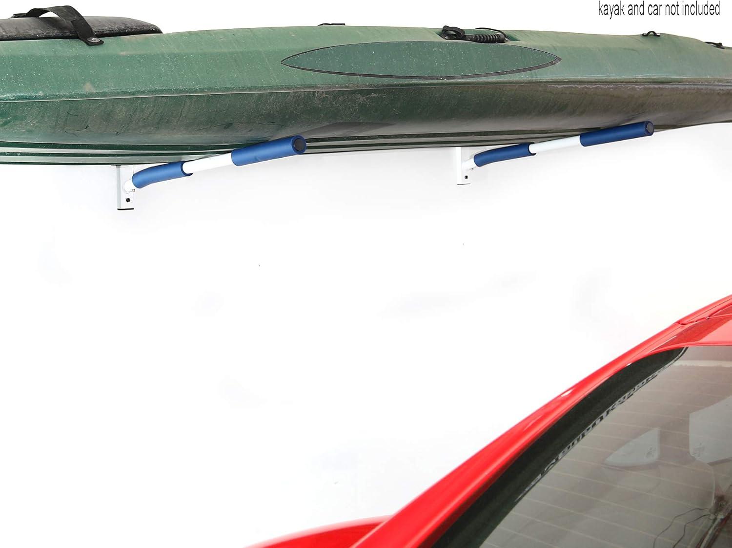 Sparehand PS-31L Single Tier Hybrid Kayak or SUP Wall Mount Rack - Dual Angle, Black