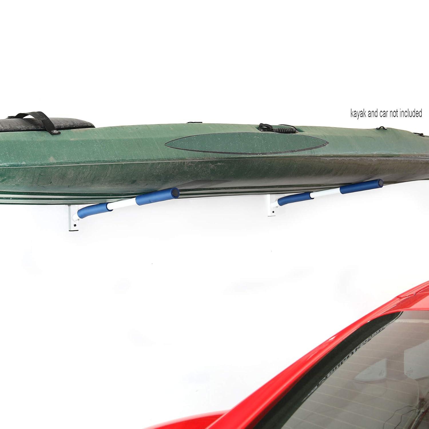 Sparehand PS-31L Single Tier Hybrid Kayak or SUP Wall Mount Rack - Dual Angle, Black