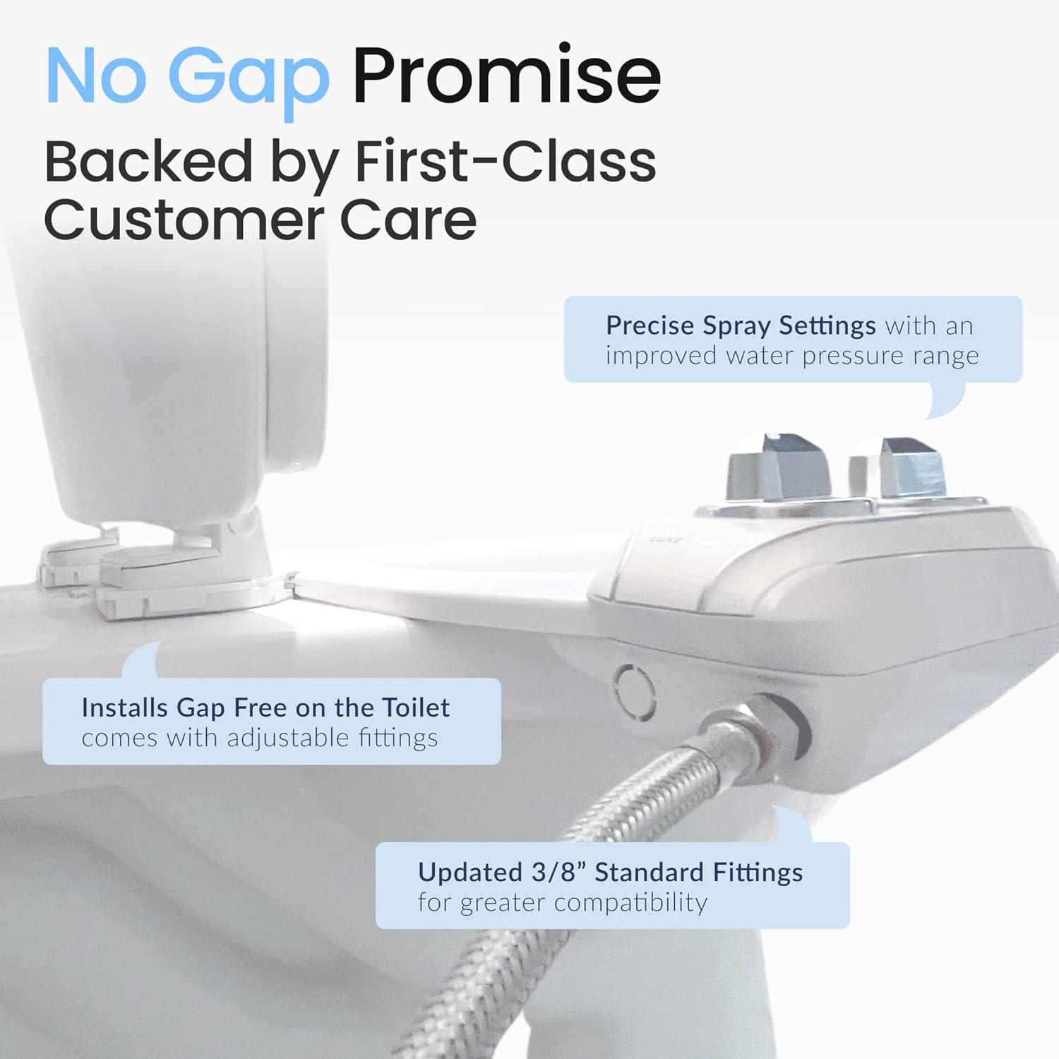 LUXE Bidet NEO 320 Plus Bidet Attachment Chrome