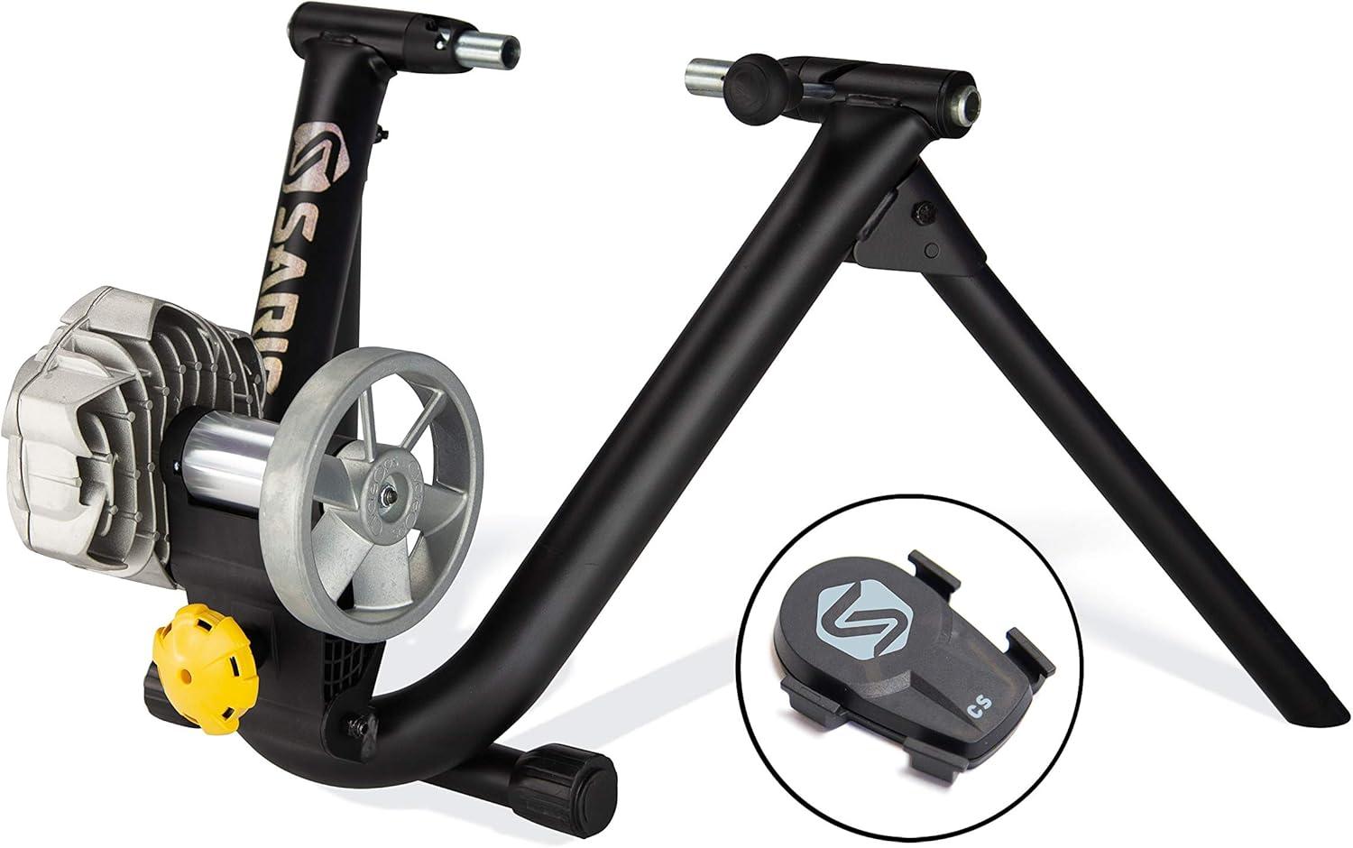 Saris Fluid2 Indoor Bike Trainer, Smart Equipped Option Bike Trainer, Black