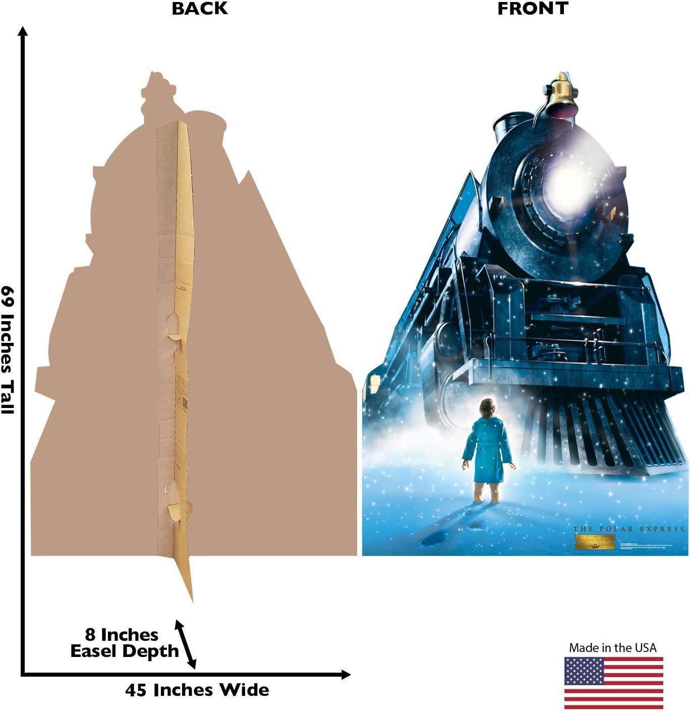 69 x 46 in. The Polar Express Train - Cardboard Standup