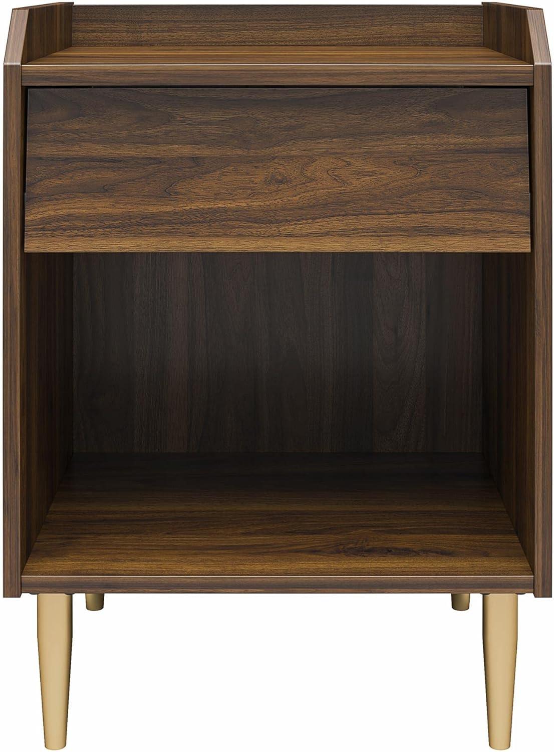 Little Seeds Remy Nightstand, Walnut