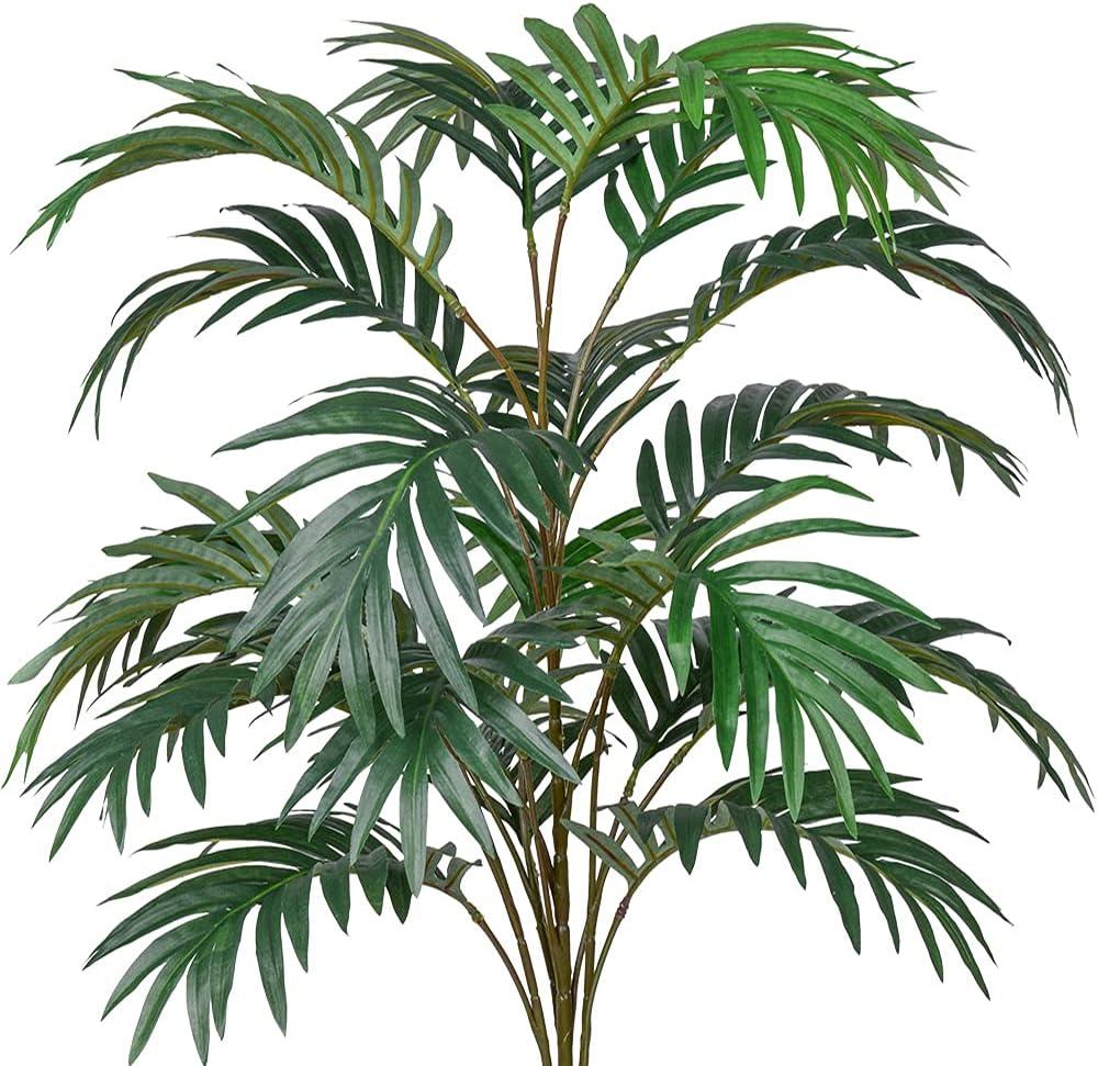 Artificial Palm Plants Leaves Faux Fake Tropical Large Palm Tree Leaves Imitation Leaf Artificial Plants