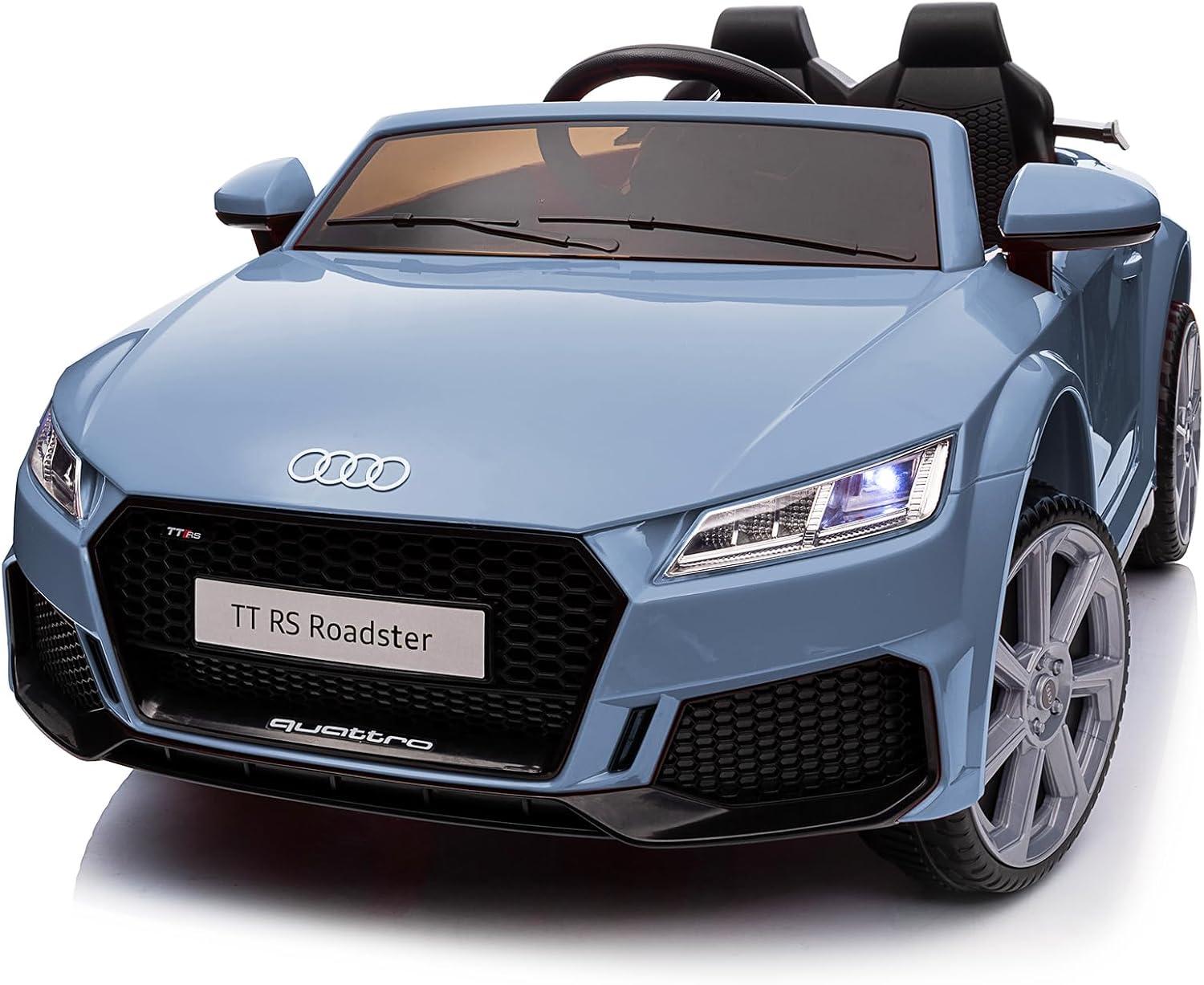 12V Licensed Audi TT RS Ride on Car, Electric Toy Car for Kids