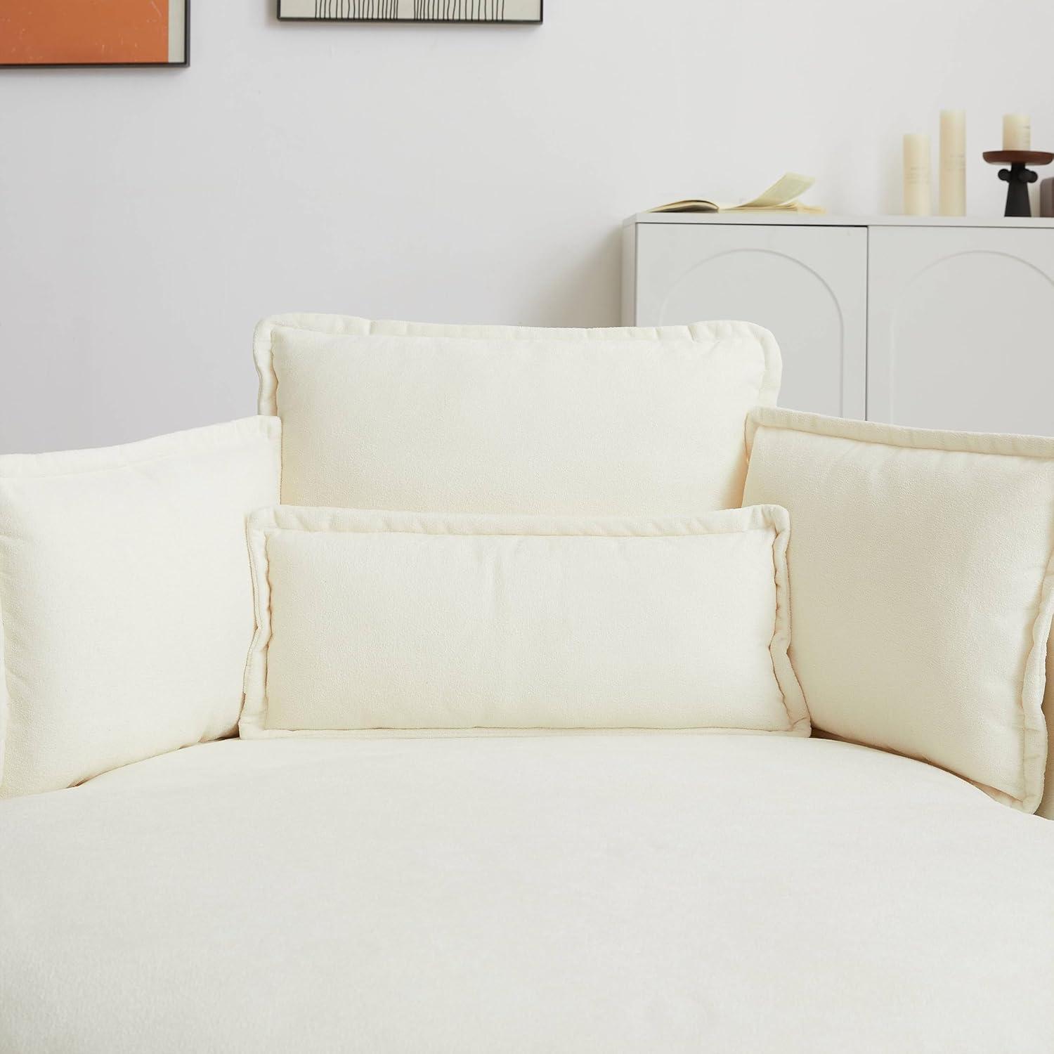 DEINPPA Swivel Round Barrel Chair with Storage Ottoman and 4 Movable Pillow Backrest, 360° Round Rotating Sofa Chair for Living Room, Hotel, Bedroom, Office, Lounge (Green + Chenille+ Foam)