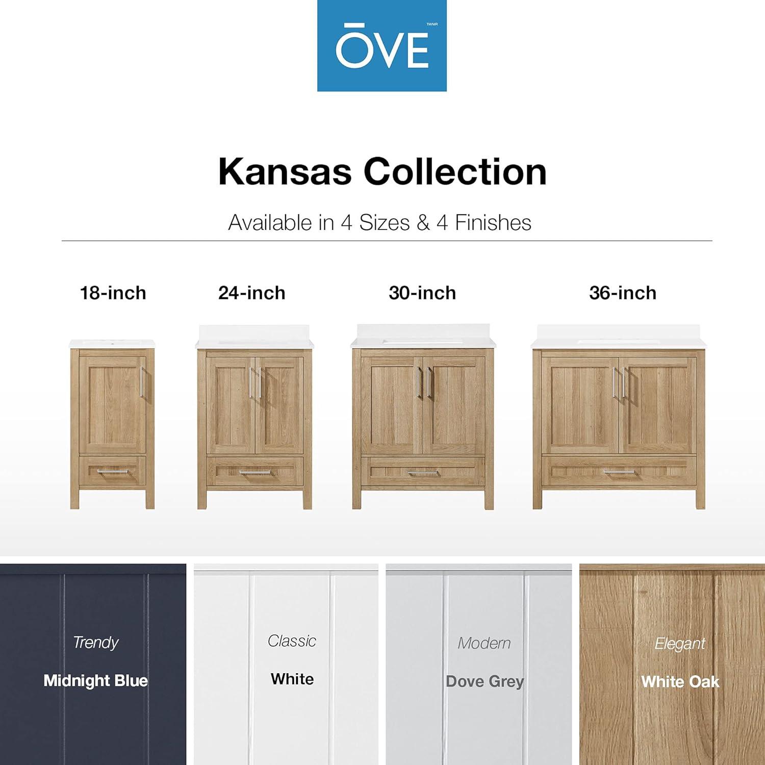 OVE Decors Kansas 30" Single Bathroom Vanity