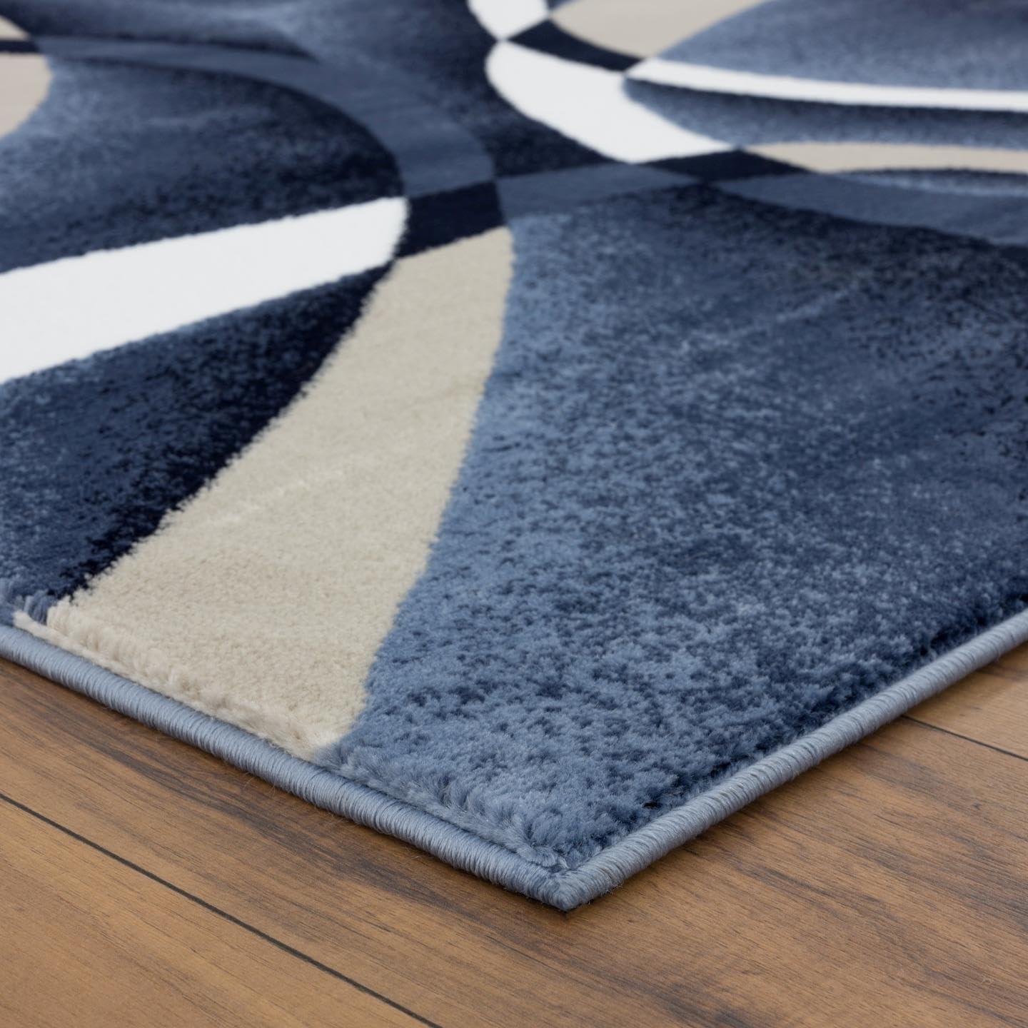 Luxe Weavers Modern Abstract Geometric Area Rug