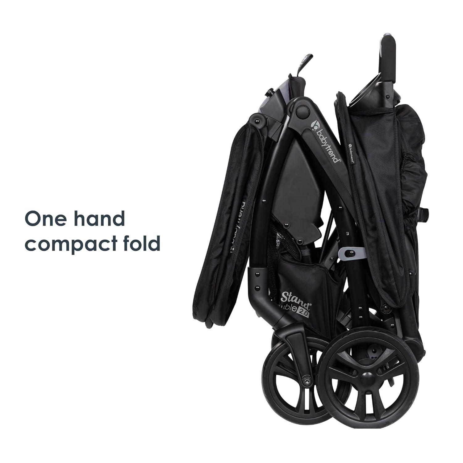 Baby Trend Sit N Stand Double 2.0 Stroller - Dash Gray