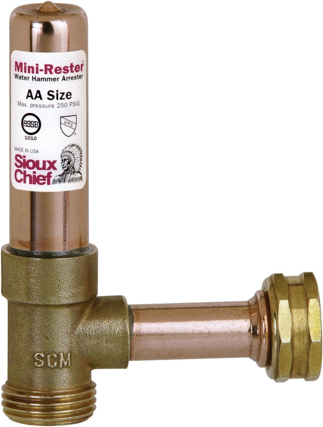 Mini Rester Residential Water Hammer Arrester Tee