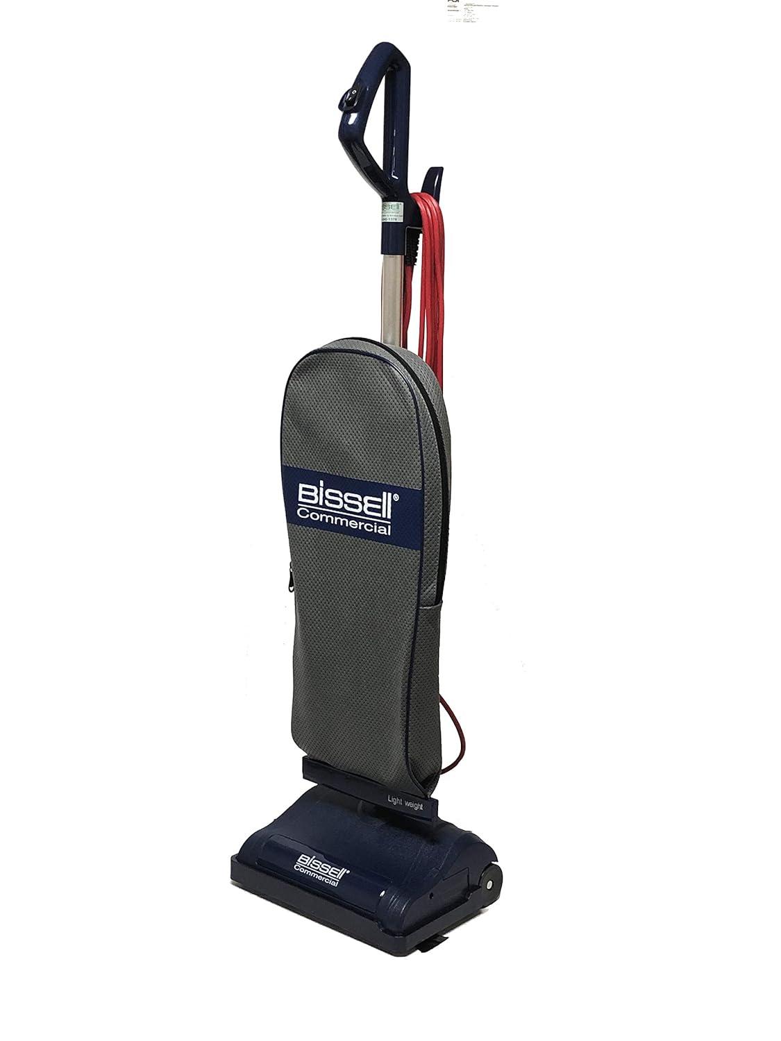 BISSELL COMMERCIAL BGU7100 12" LIGHTWEIGHT HOTEL STYLE UPRIGHT BAGGED VACUUM CLEANER