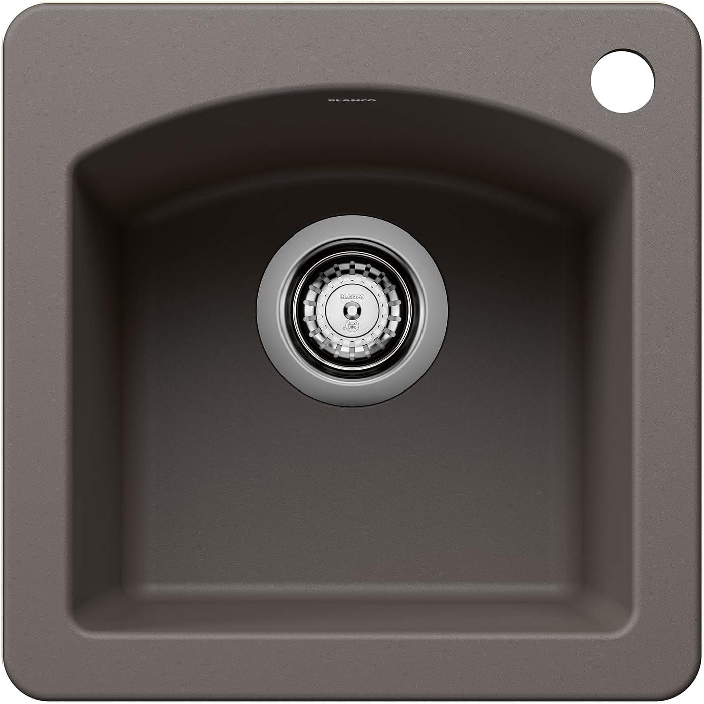 Diamond SILGRANIT 15" L x 15" W Drop-in/Undermount Bar Sink