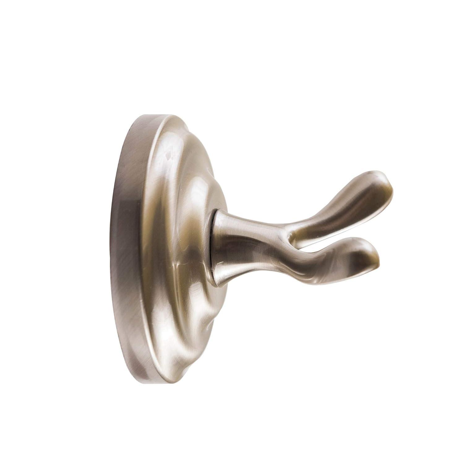 Heavy Duty Bathroom Accessories Set - Wall Mounted 5-Piece Bath Hardware Includes Robe Hook, Toilet Paper Holder, Towel Ring, 18" & 24" Towel Bars - Durable Metal Construction