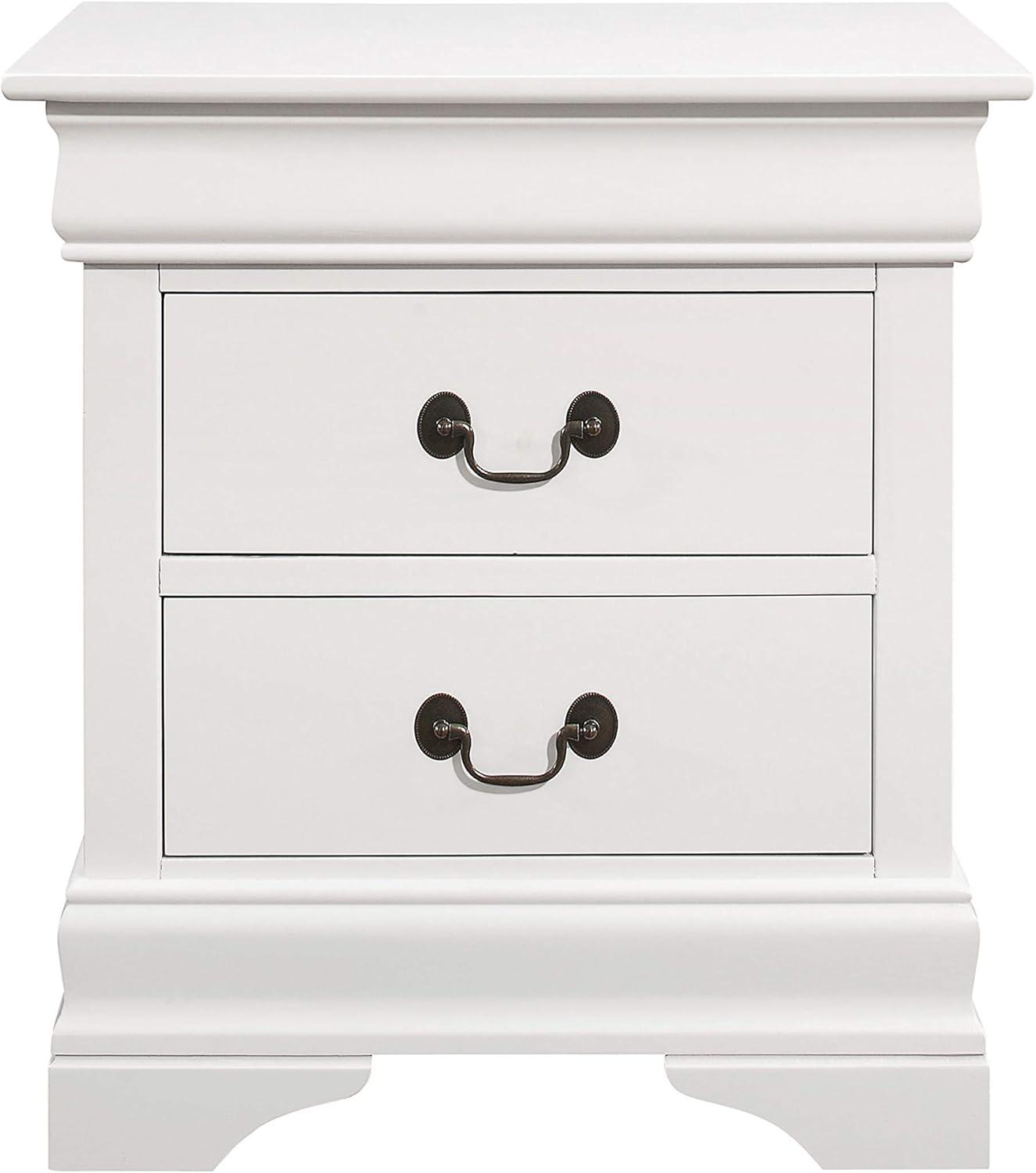 Coaster Home Furnishings 204692 Traditional Nightstand, White