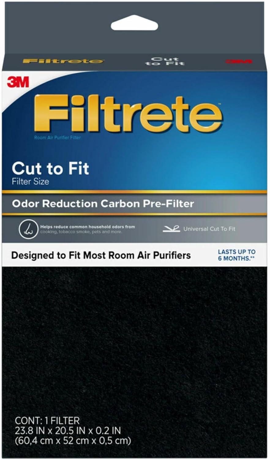 Filtrete Odor Reduction Carbon Pre-Filter for Room Air Purifiers