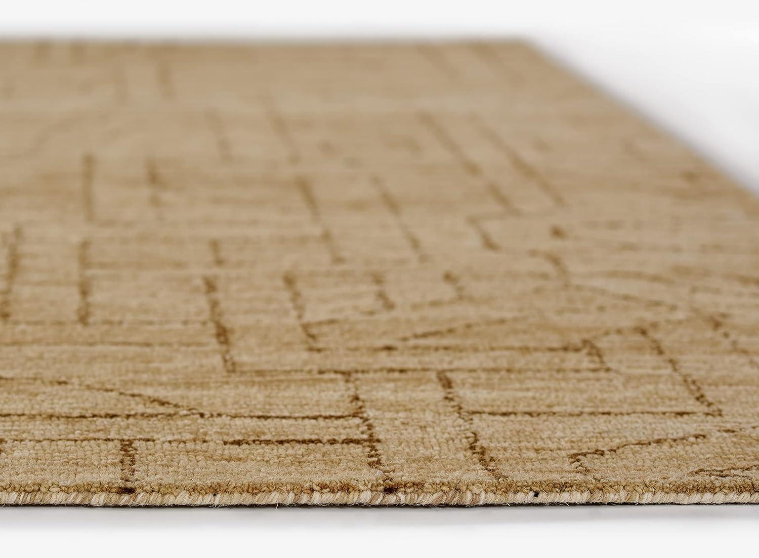 Momeni Teppe Rowan Handtufted Rug Natural