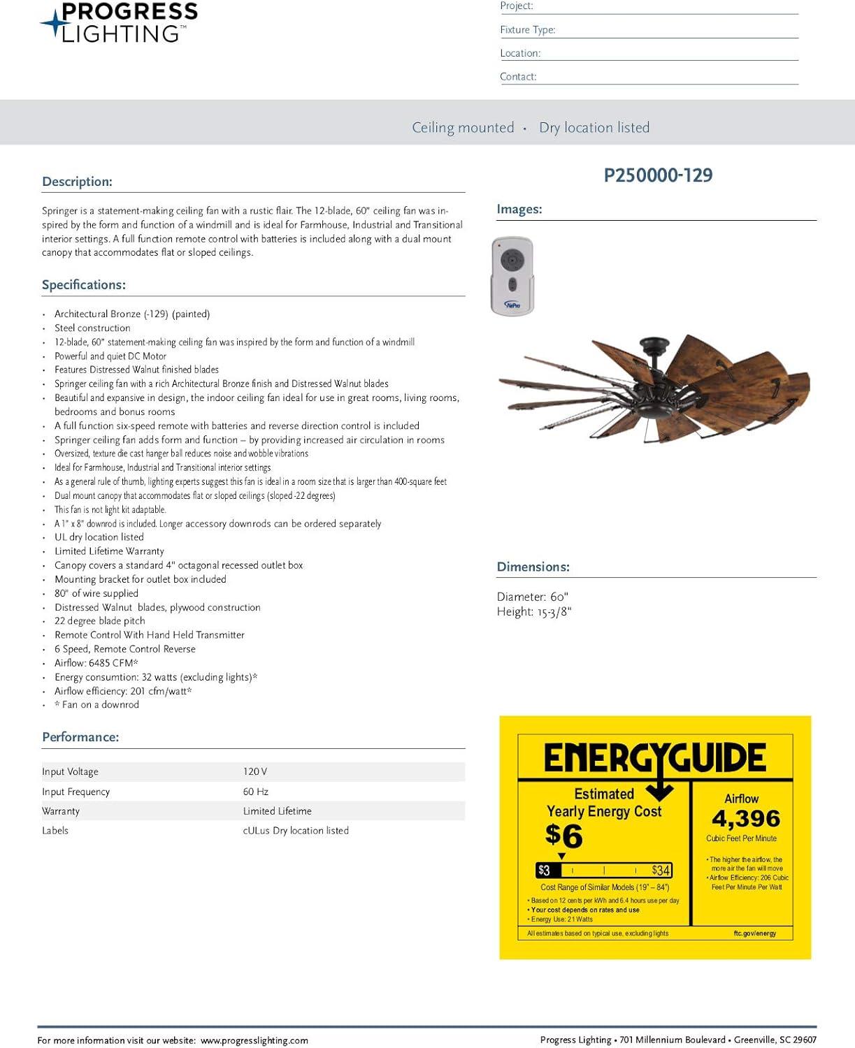 Armando 60'' Ceiling Fan
