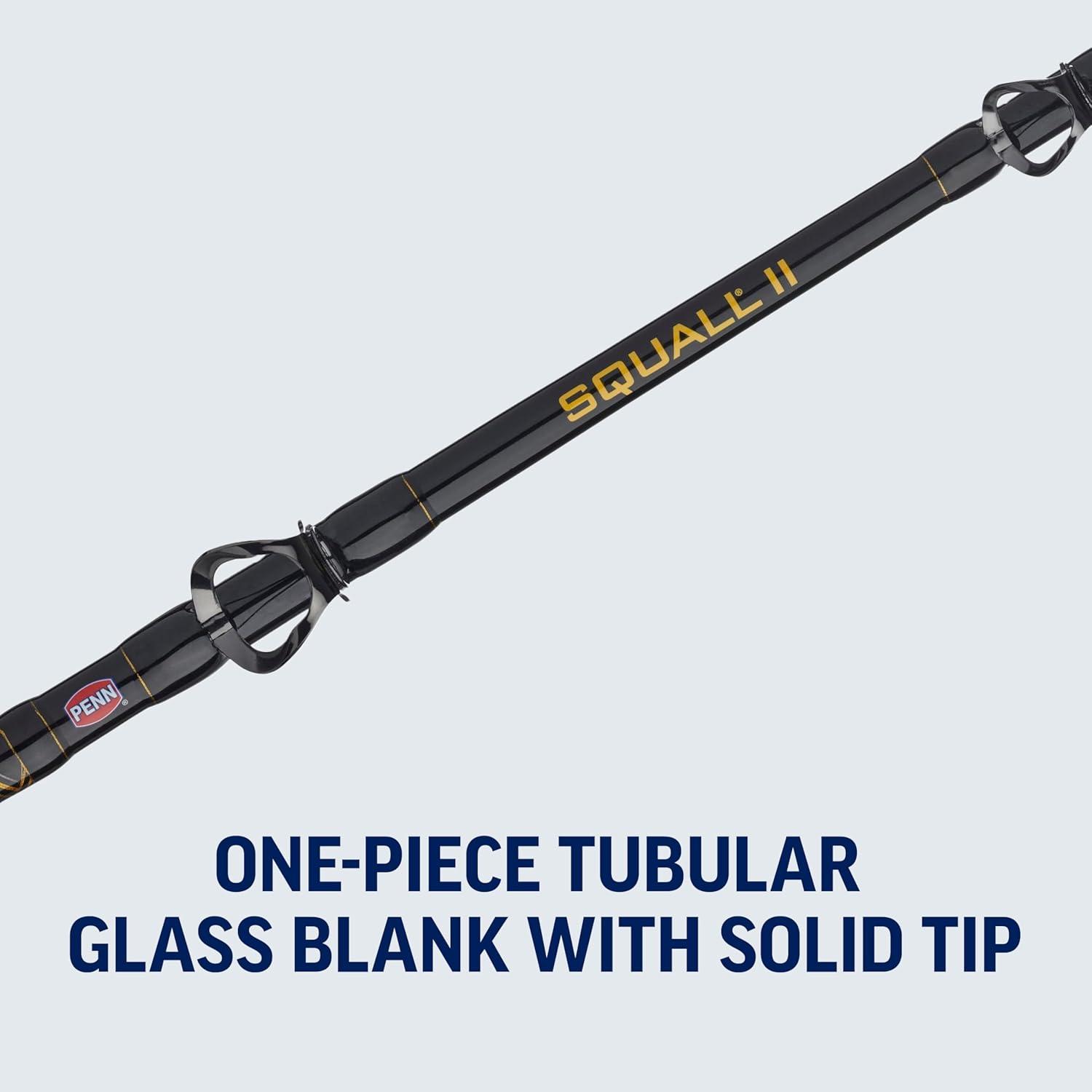 PENN Squall® II Level Wind Combo, 6' Medium Fishing Rod, 20 Size Reel