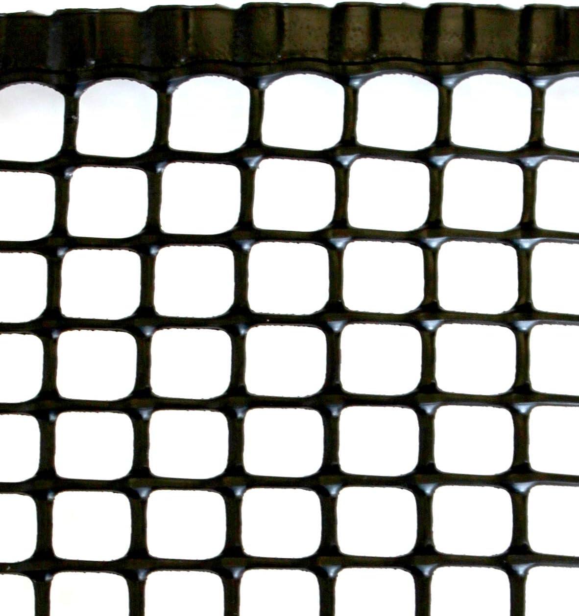 Tenax 24'' H x 180'' W Black Mesh Fencing
