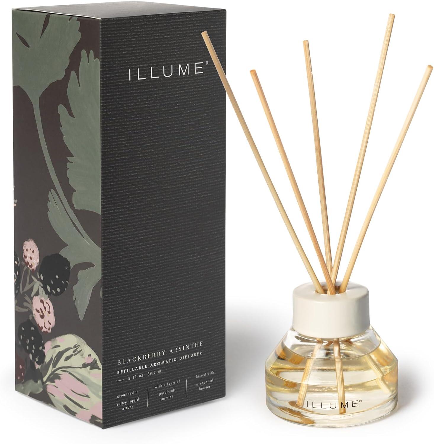 ILLUME Beautifully Done Essentials Blackberry Absinthe Aromatic Diffuser