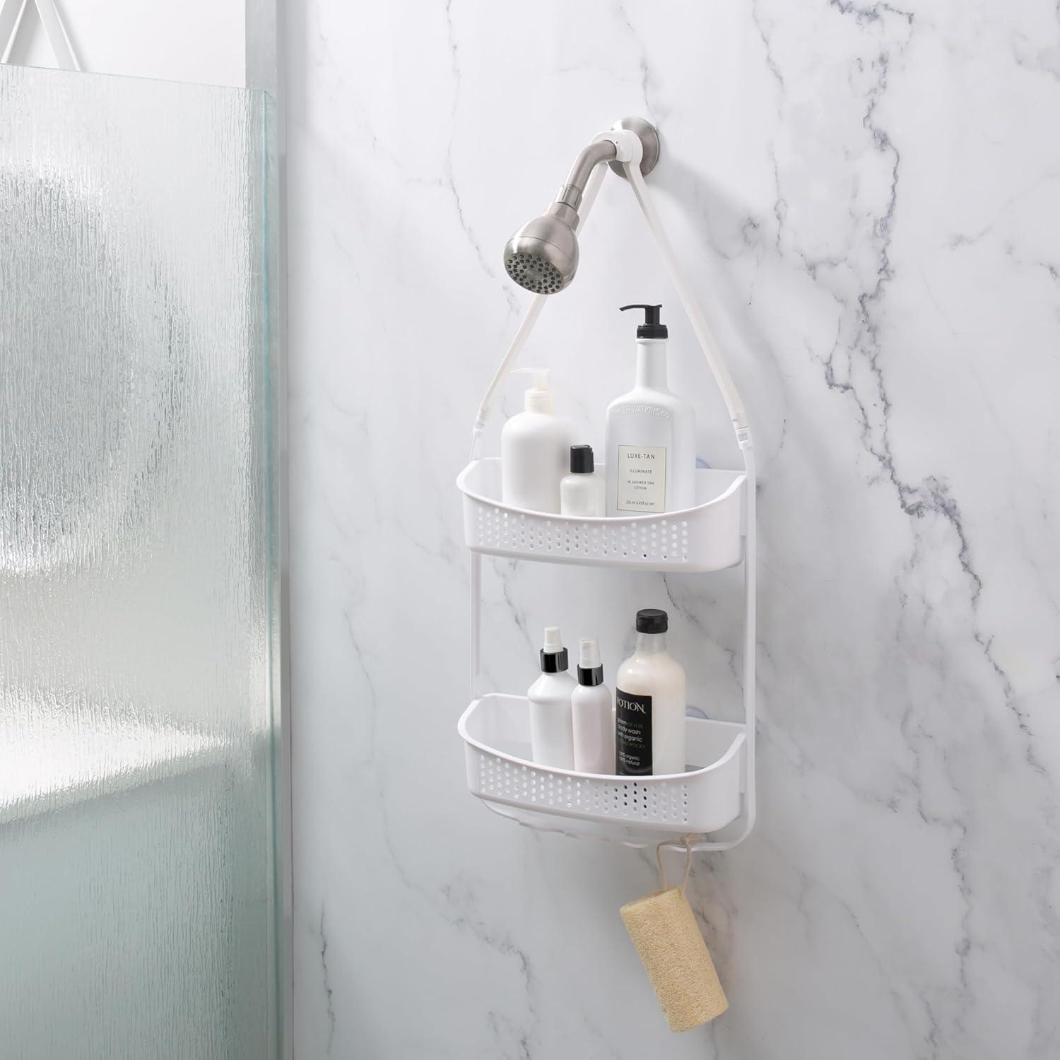Bath Bliss Hawley Hanging Shower Caddy