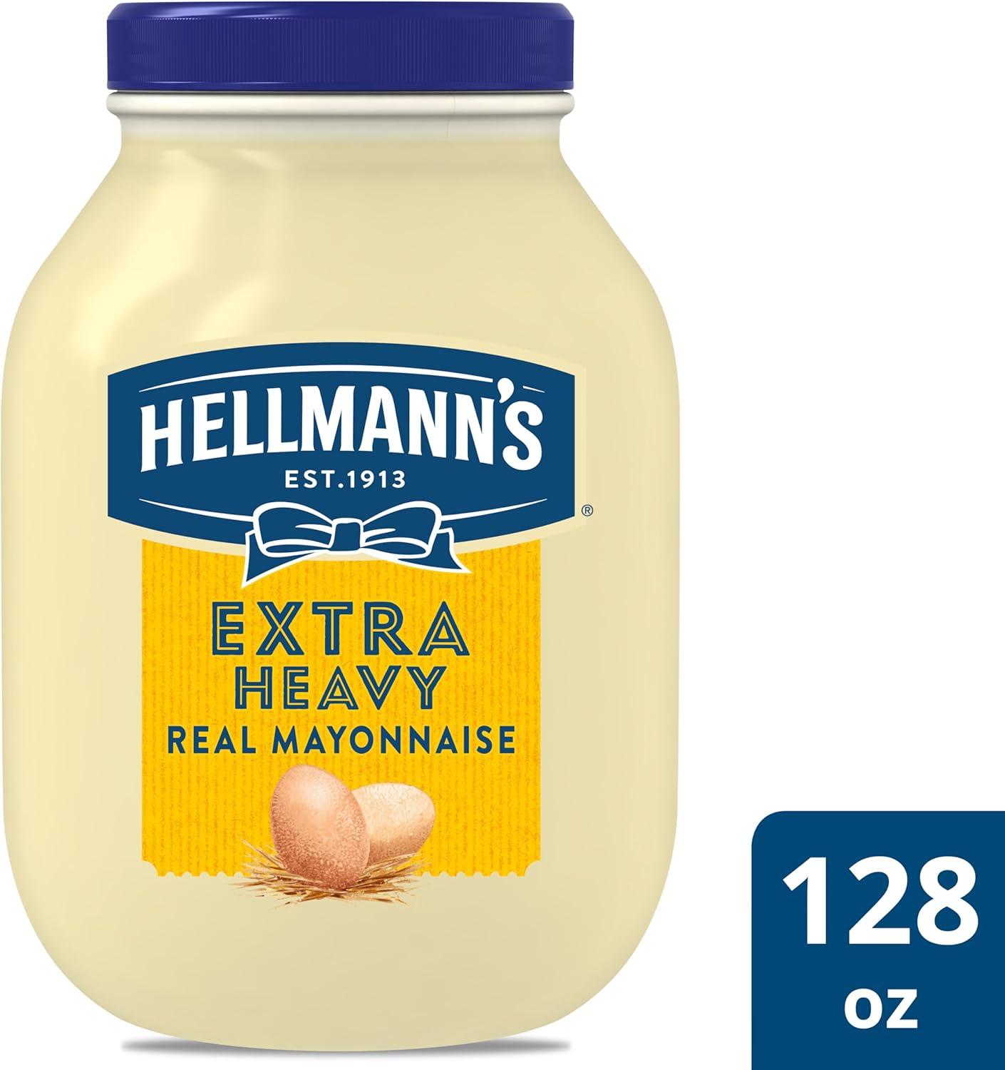 Hellmann's Extra Heavy Real Mayonnaise, 1 gallon