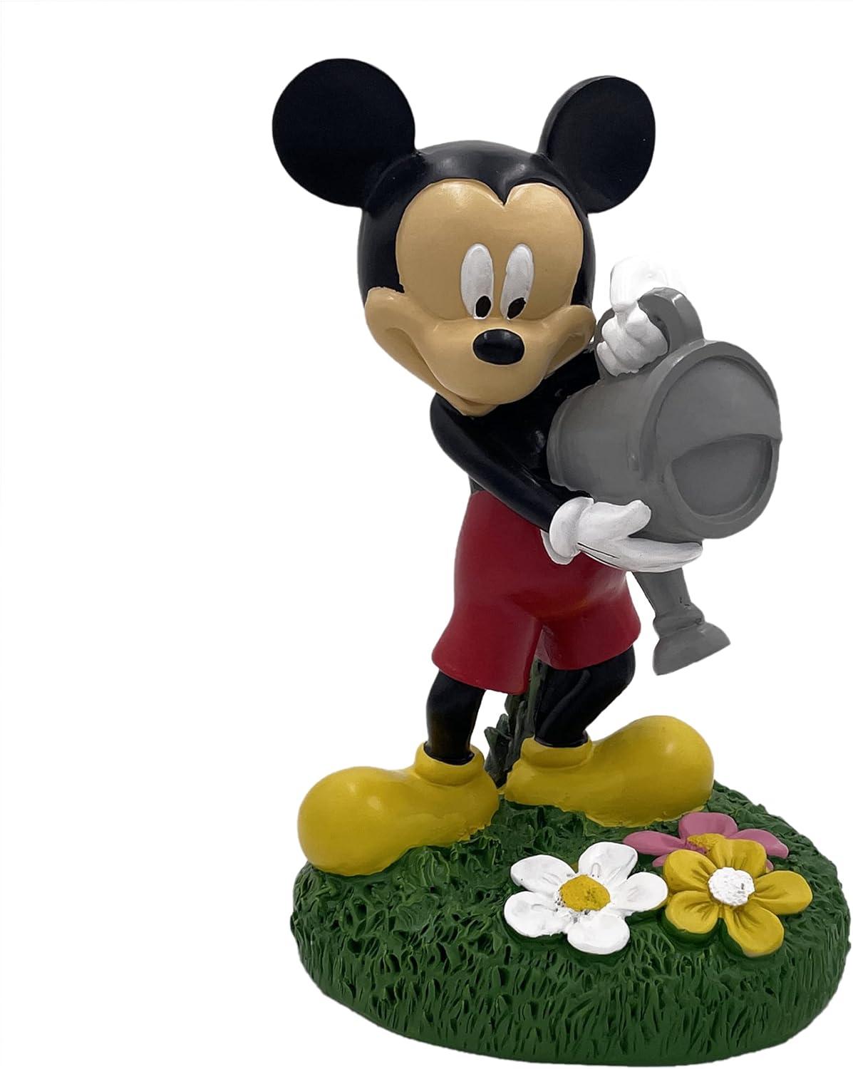 Back Yard Glory Disney Mickey Mouse with Watering Can Garden Statue
