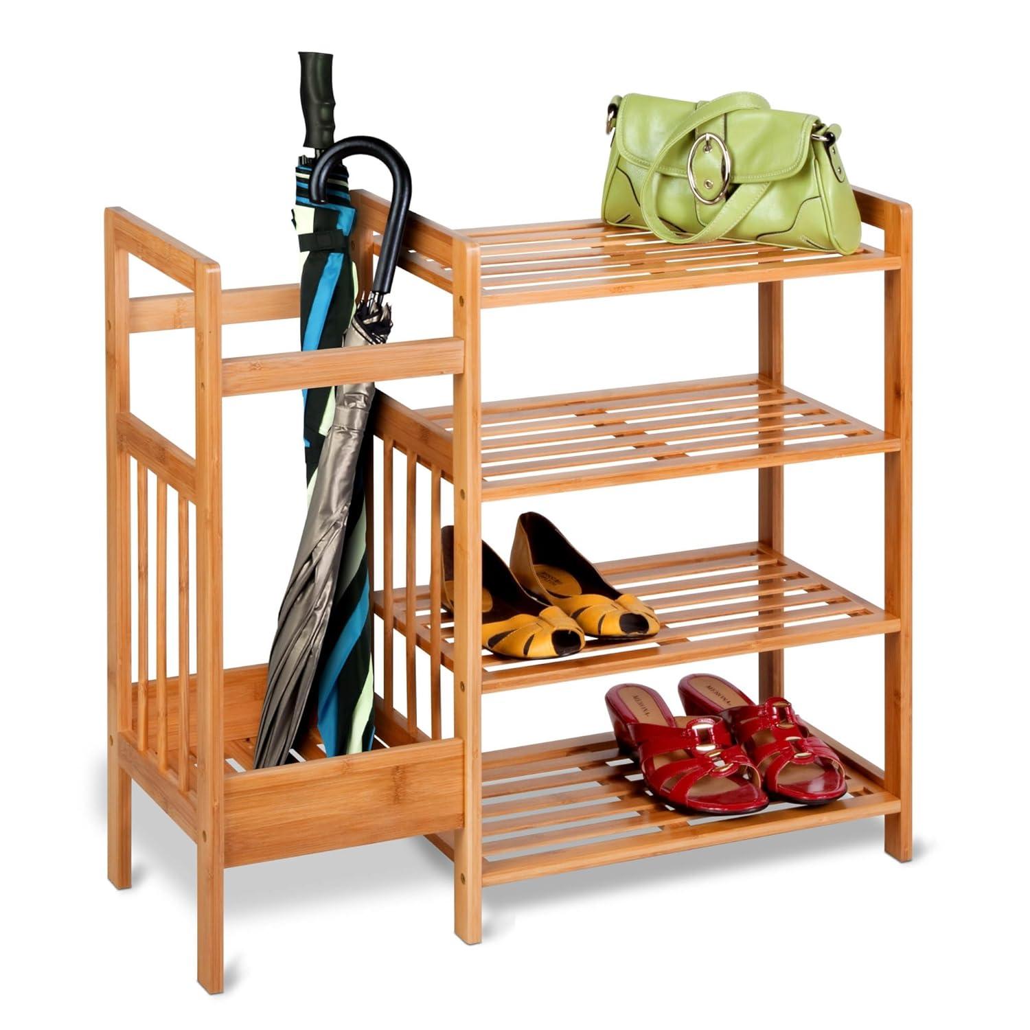 Bamboo Entry Way Organizer