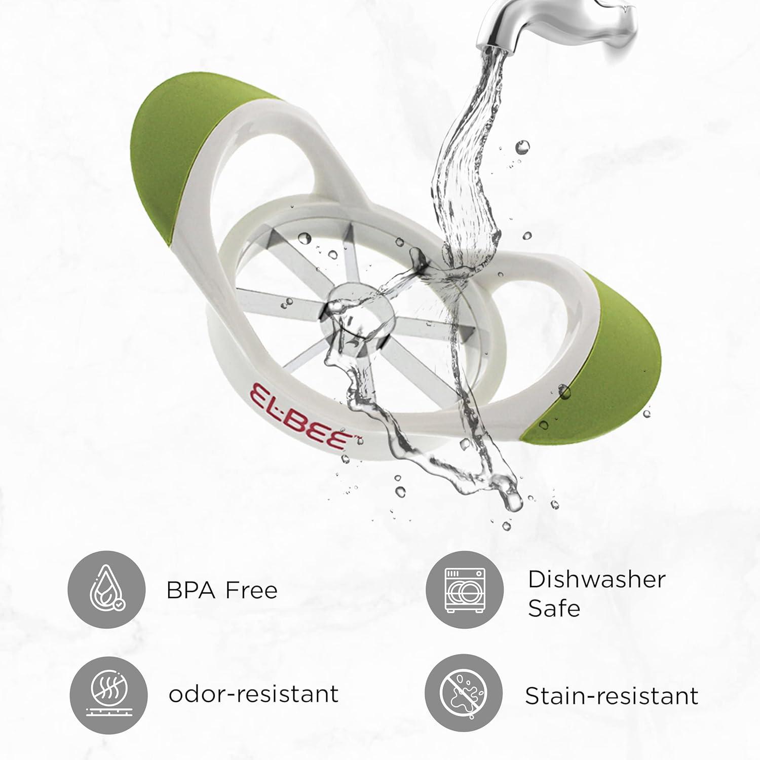 Elbee Home Elbee Home Stainless Steel Blade Apple Corer and Grip Slicer