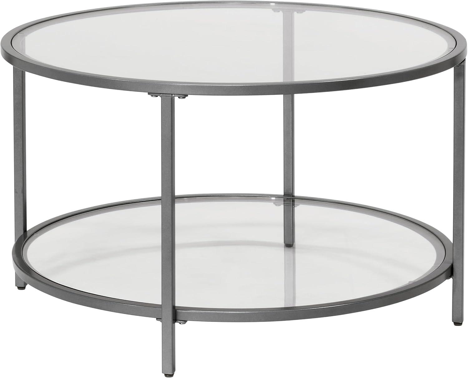 28" Round Camber Elite Coffee Table - studio designs