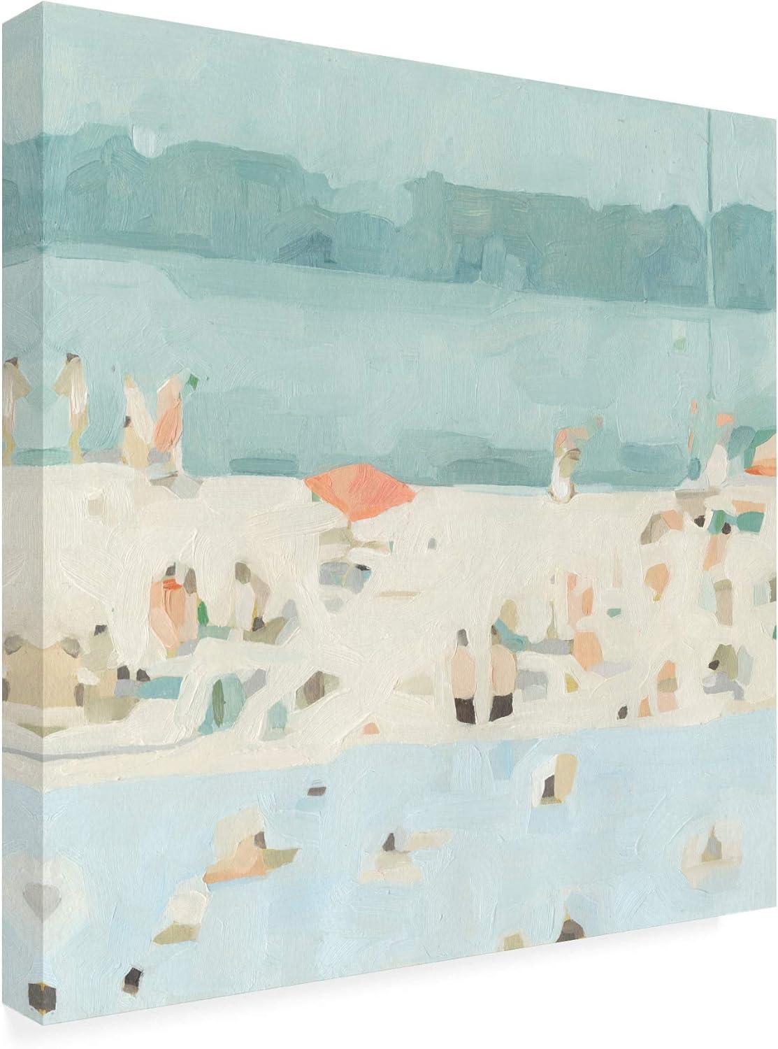 Trademark Fine Art -Emma Scarvey 'Sea Glass Sandbar II' Canvas Art - 24''x24''
