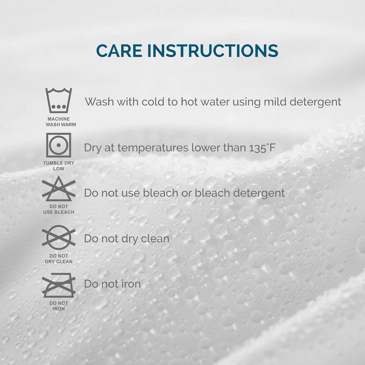 Lucid Premium Waterproof Fitted Mattress Protector, Twin XL
