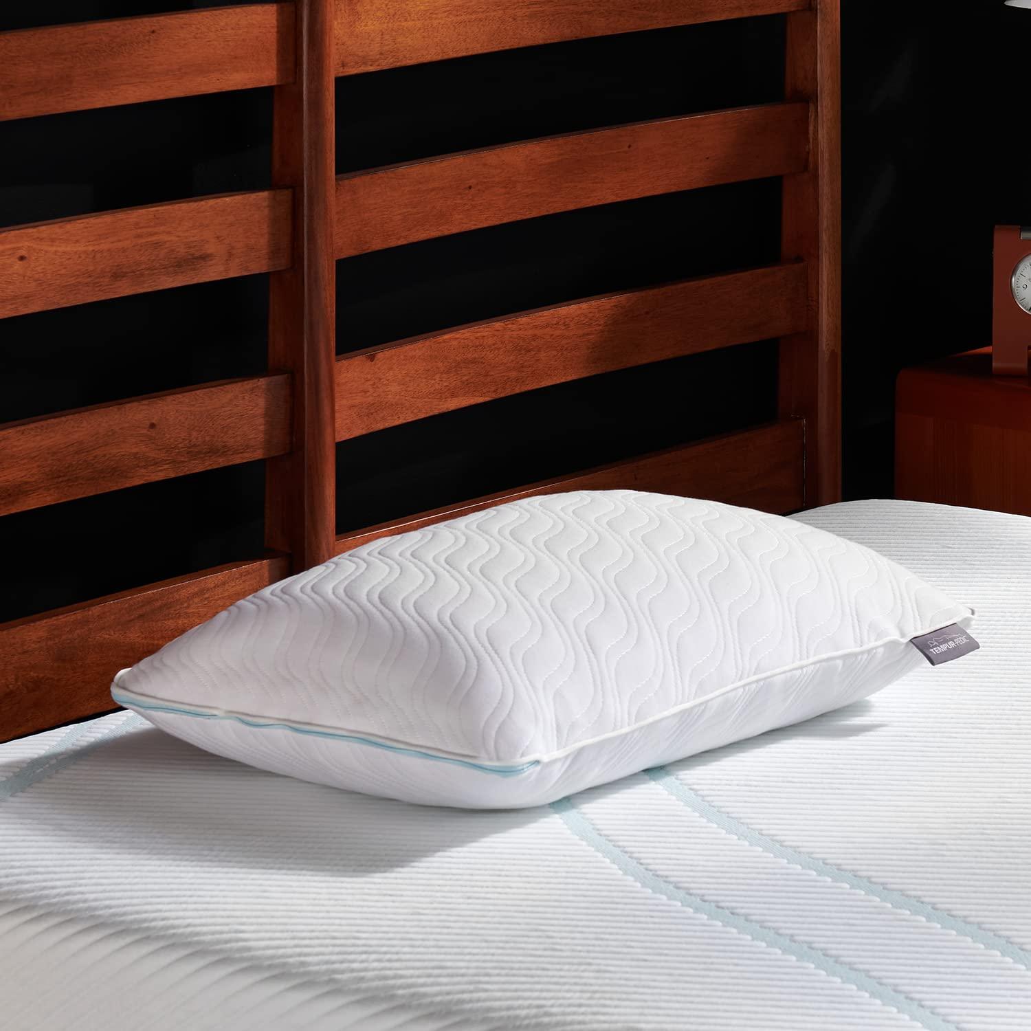 Tempurpedic Cloud ProLo Memory Foam Bed Pillow with Washable Cover, King