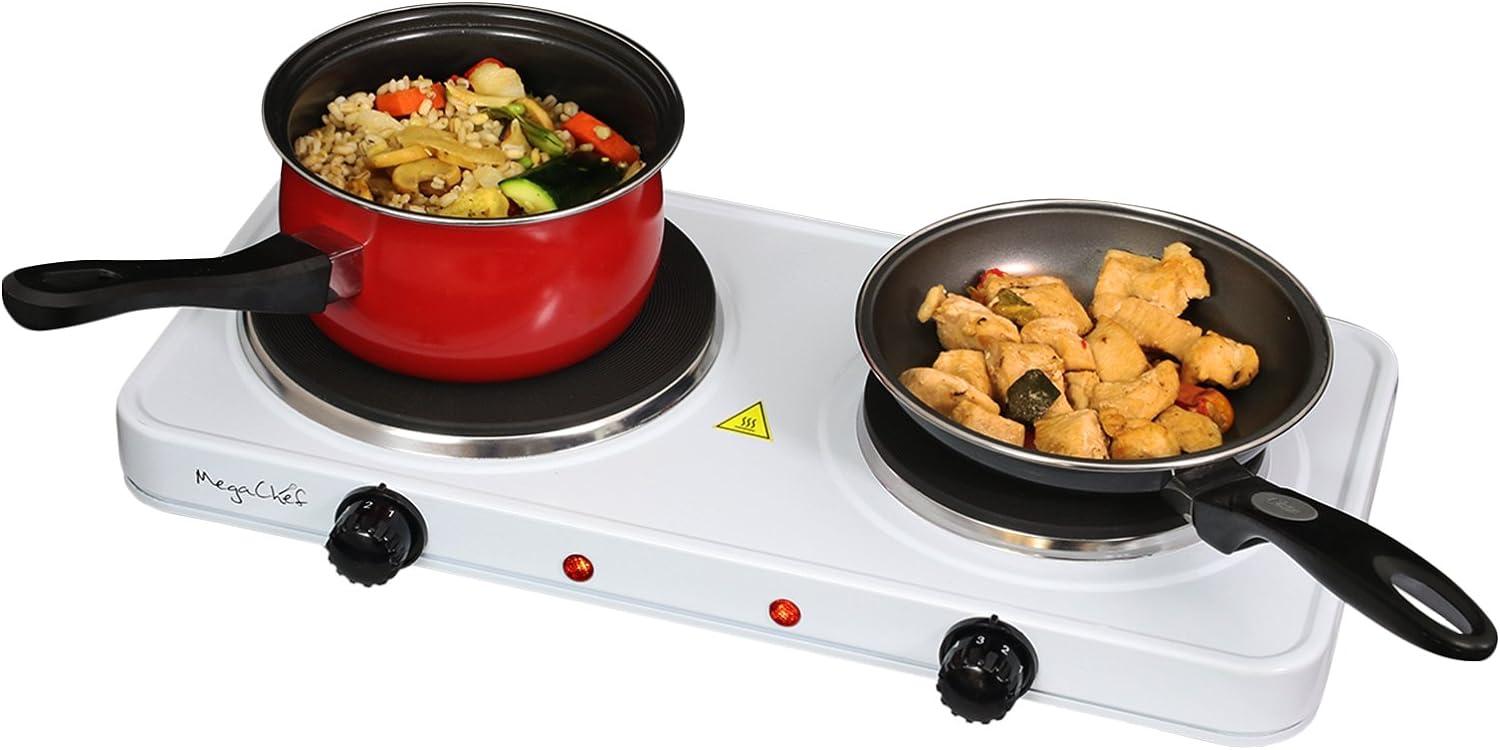 Mega Chef 1700 Watt Electric Double Hot Plate