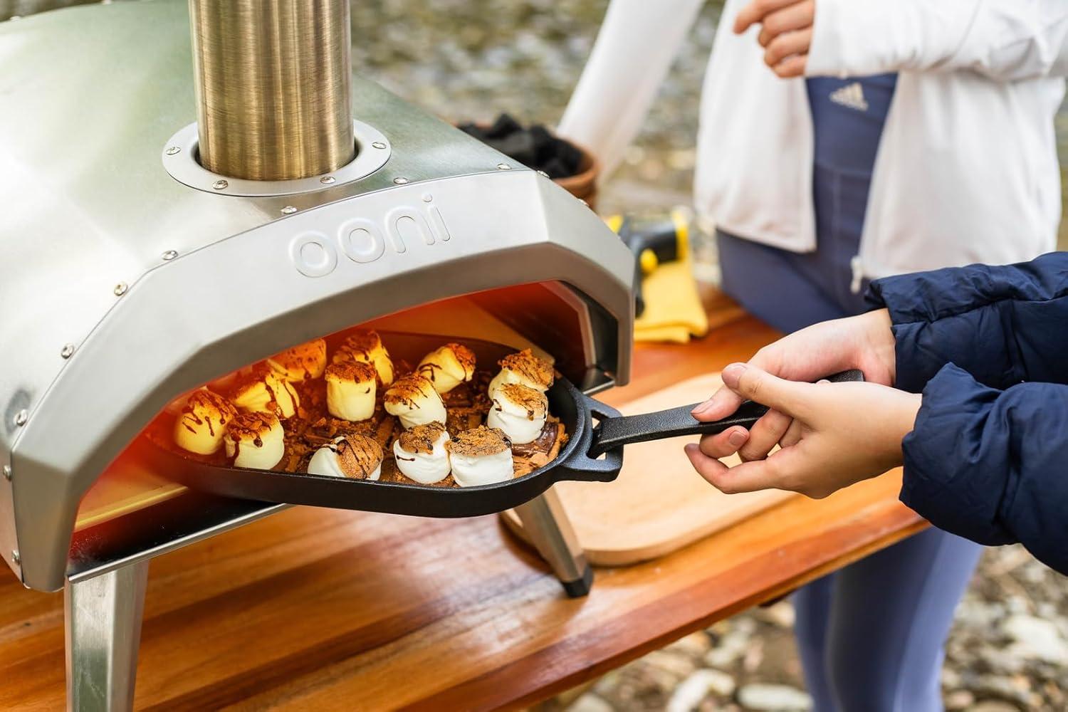 Ooni Karu 12 Multi-Fuel Outdoor Pizza Oven, Portable Wood Fired and Gas Pizza Oven