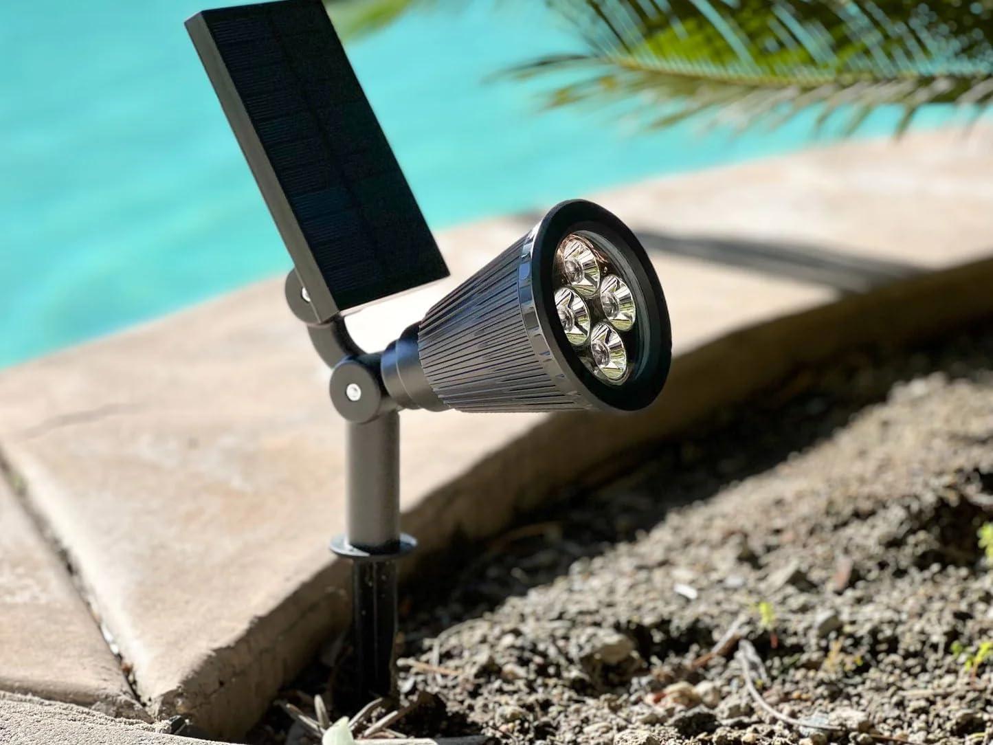 Outdoor Solar Adjustable Landscape LED Spot Lights